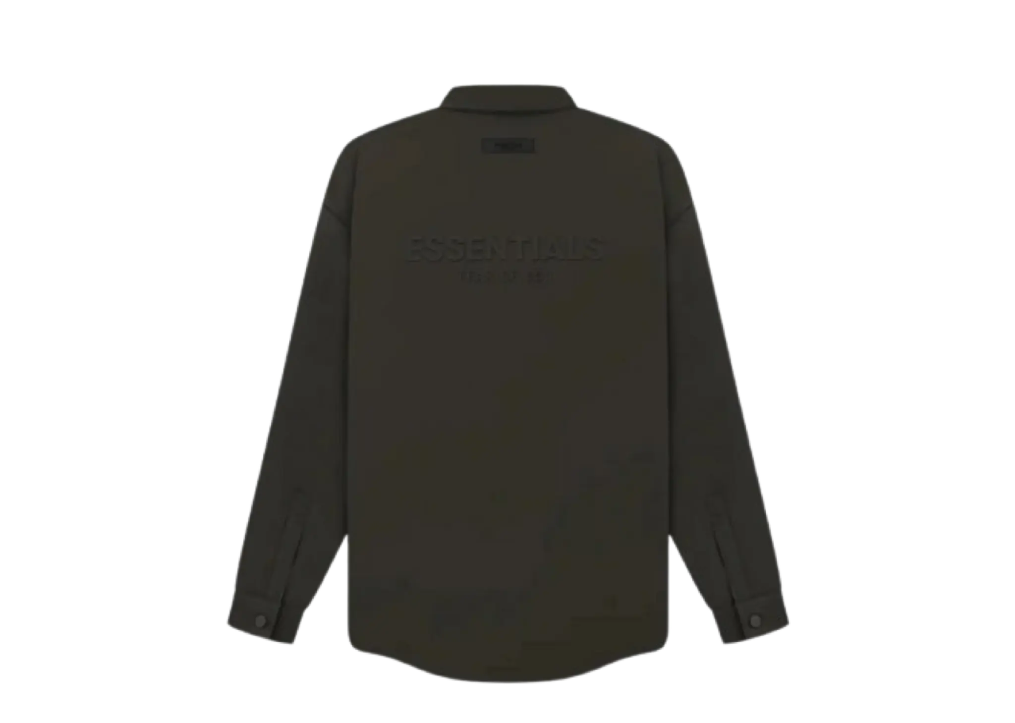 Fear of God Essentials SS23 Filled Nylon Jacket Off-Black - photo 2