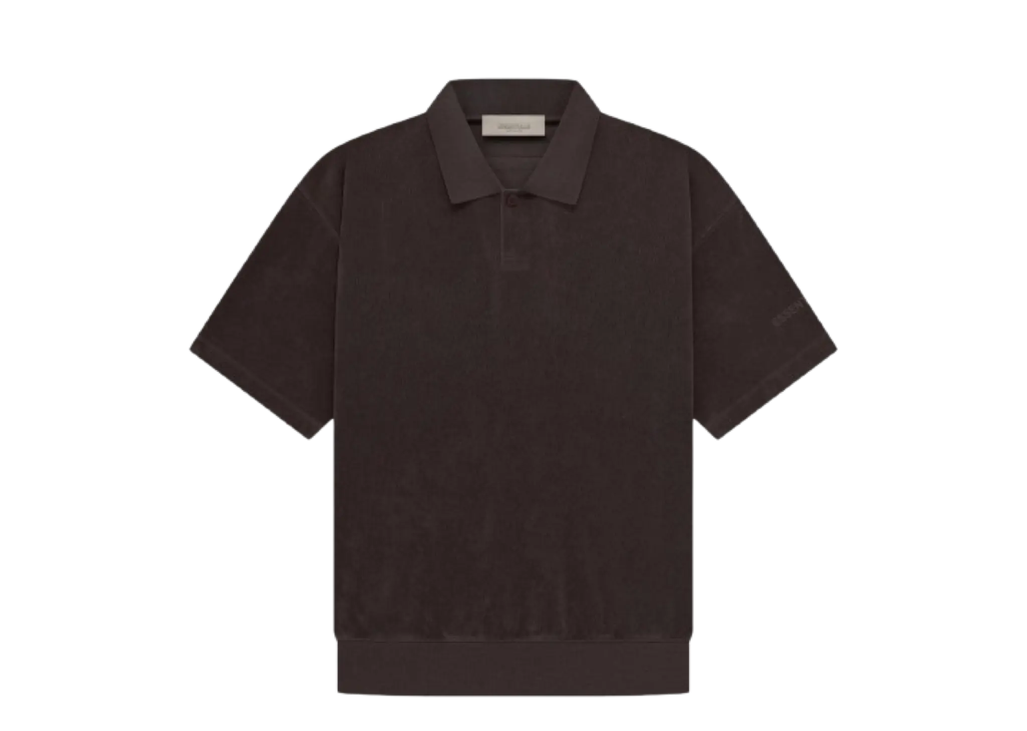 Fear of God Essentials SS23 Terry Polo Shirt Plum