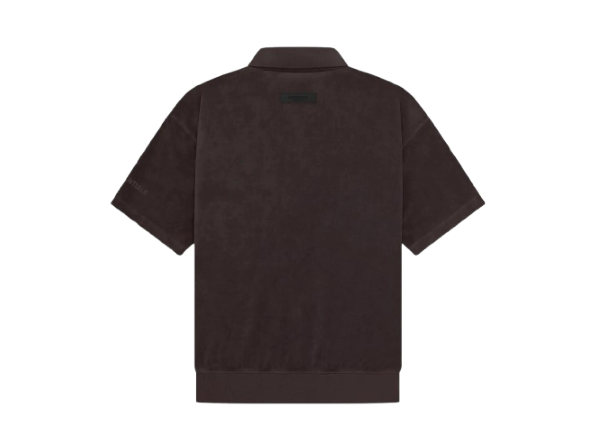 Fear of God Essentials SS23 Terry Polo Shirt Plum - photo 2