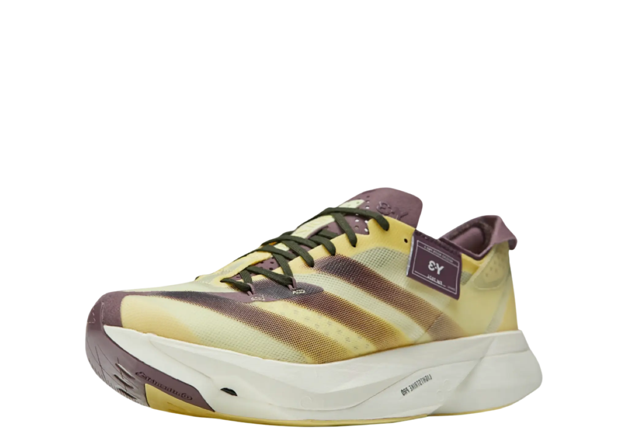 Adidas Y-3 Adios Pro 3.0 Almost Yellow Shadow Fig - photo 2