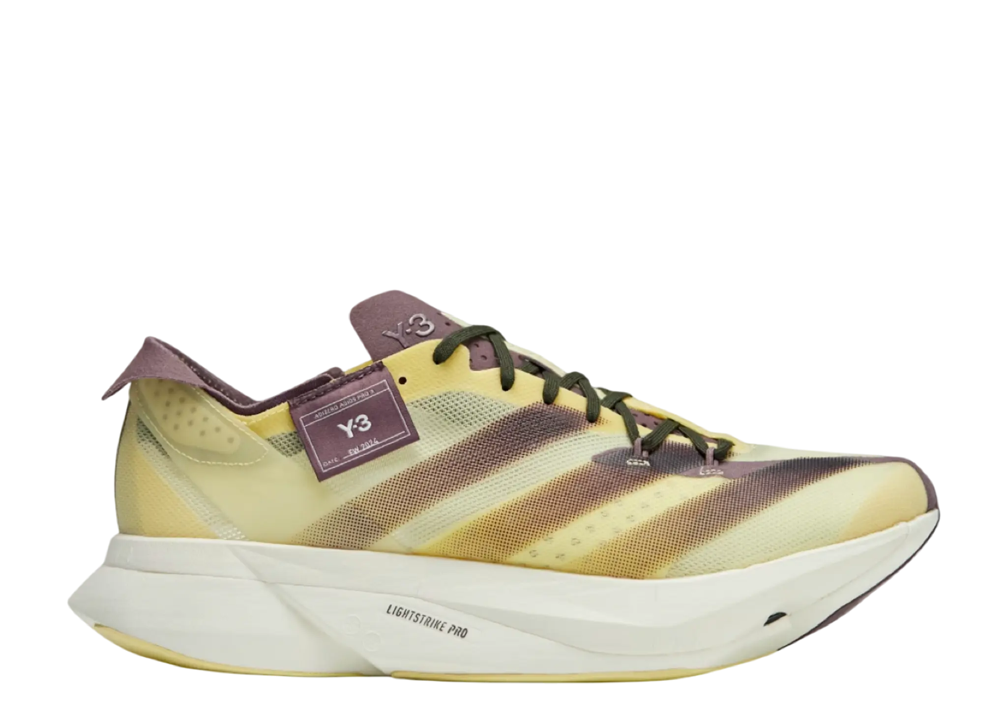 Adidas Y-3 Adios Pro 3.0 Almost Yellow Shadow Fig