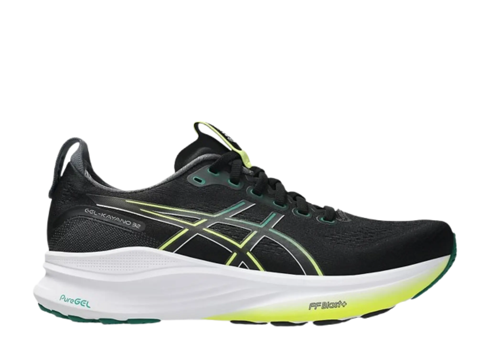 ASICS Gel-Kayano 32 Black Jasper Green