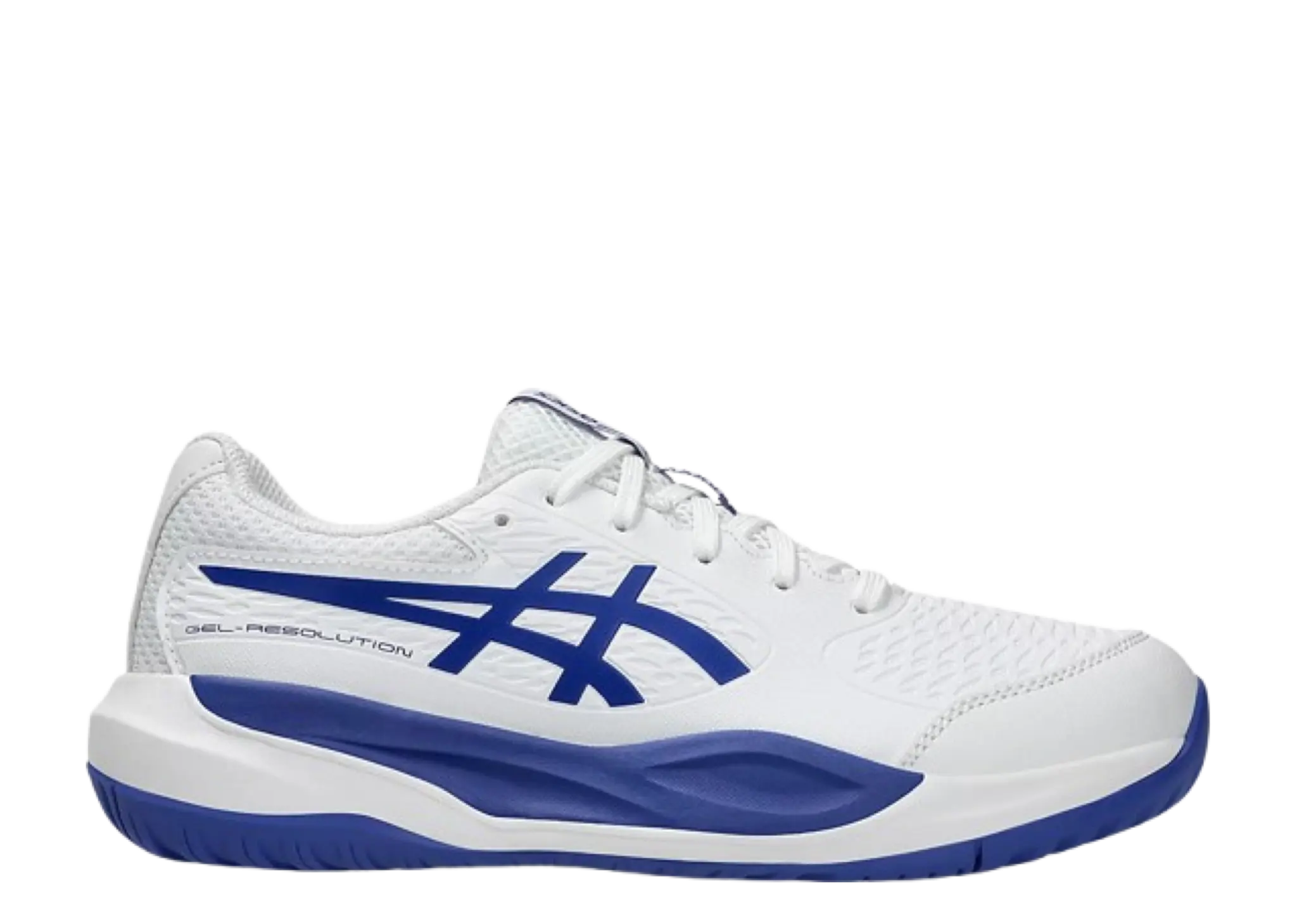 ASICS Gel-Resolution X White Dark Cobalt (Grade School)