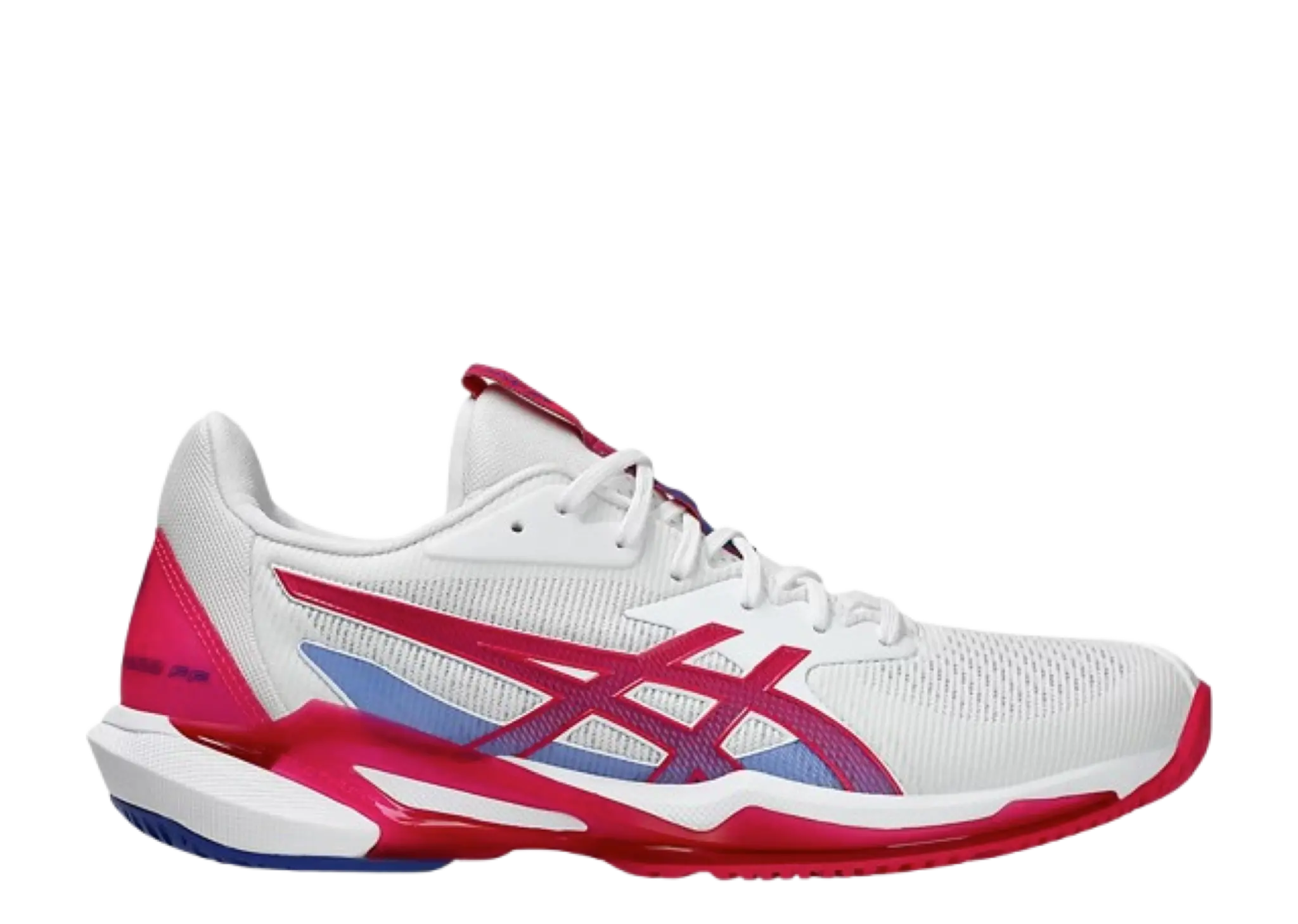 ASICS Solution Speed FF 3 White Bright Rose (Women's)