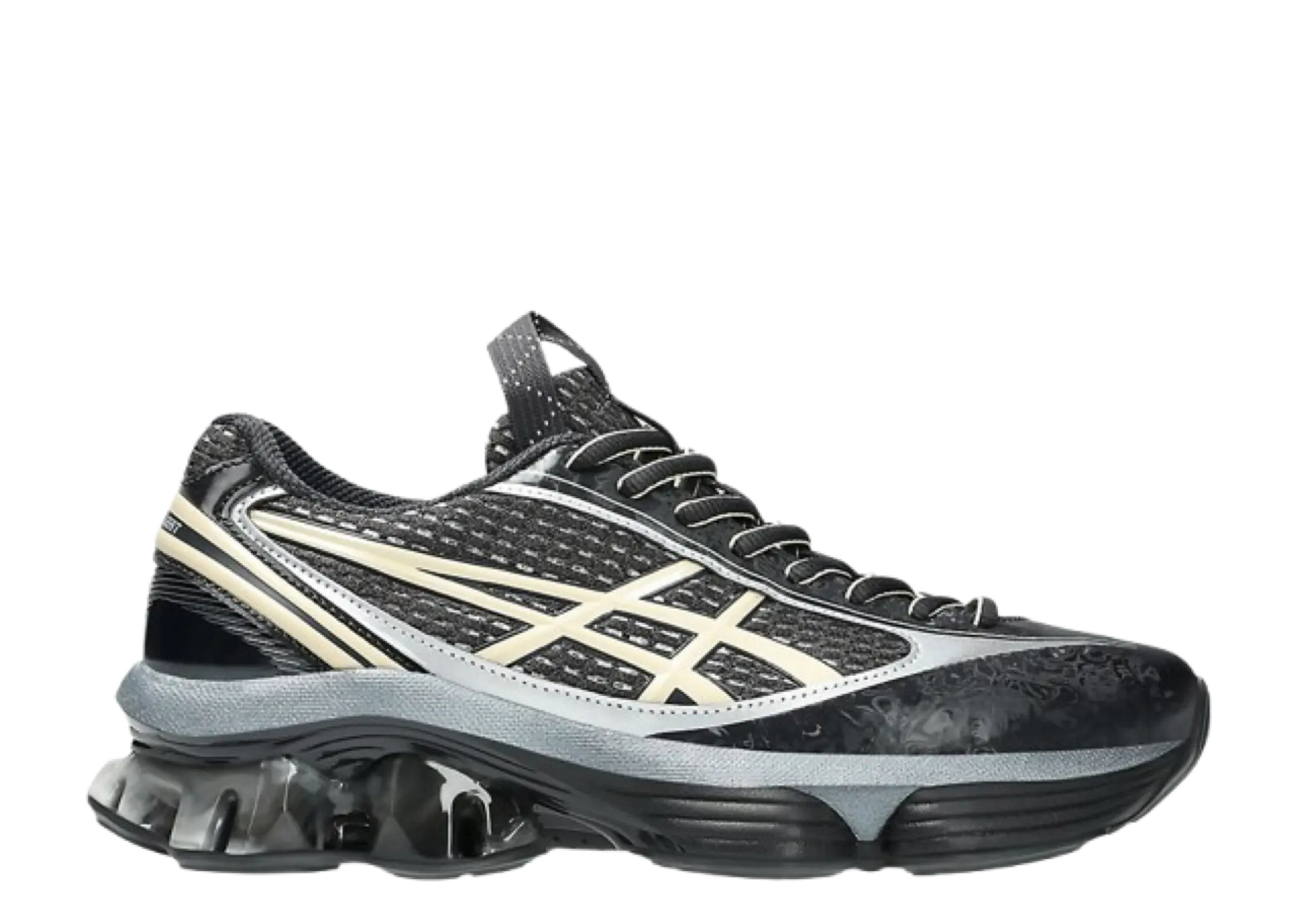 ASICS US6-S Gel-Kinetic Fluent Kiko Kostadinov Black Vanilla