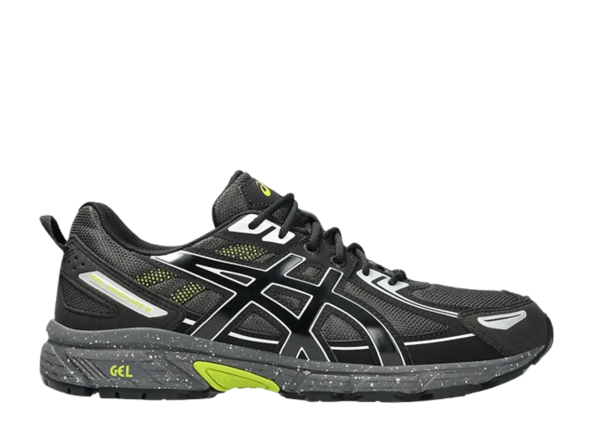 ASICS Gel-Venture 6 Obsidian Grey Black Lime