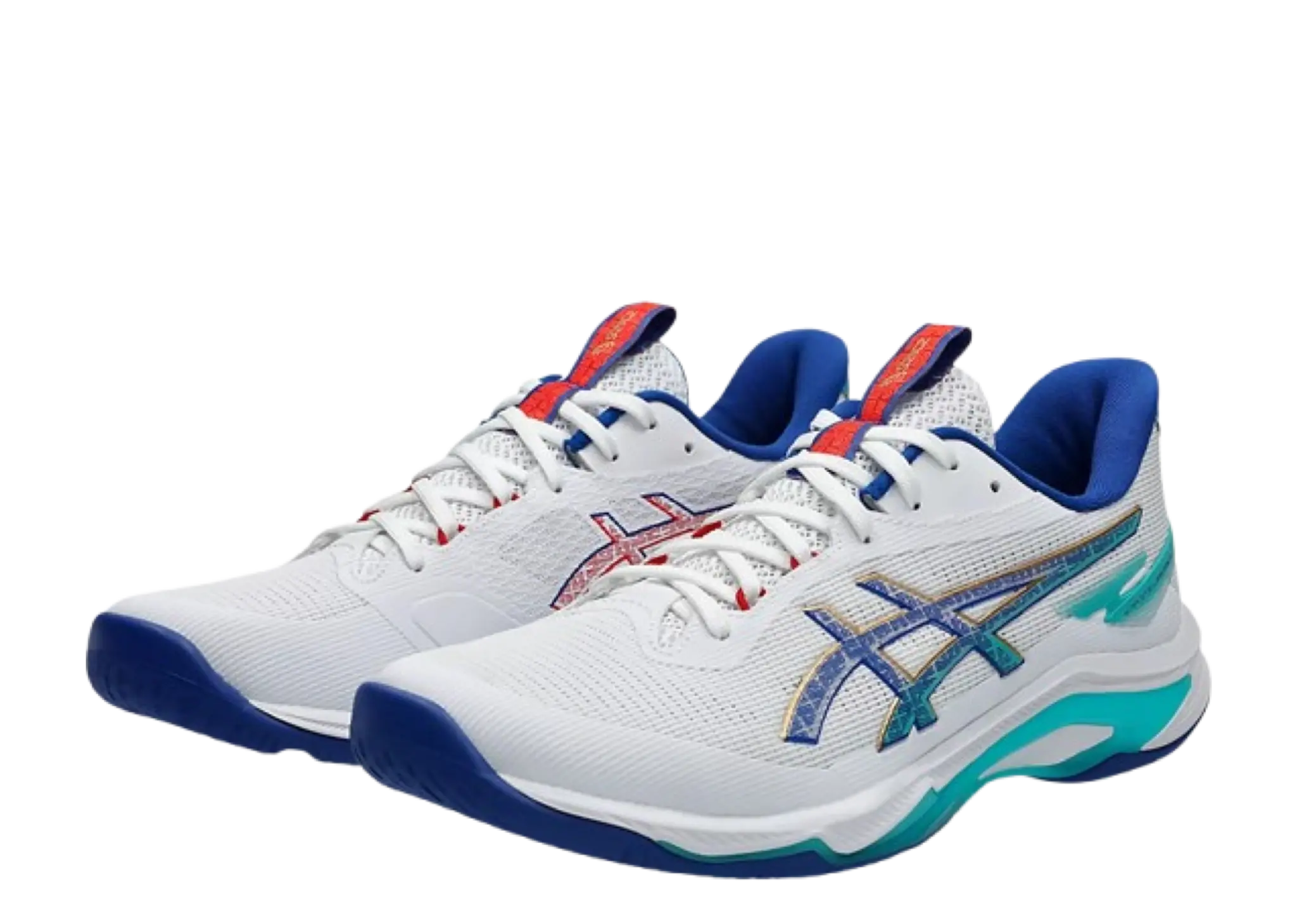 ASICS Netburner Ballistic FF 4 White Asics Blue - photo 2