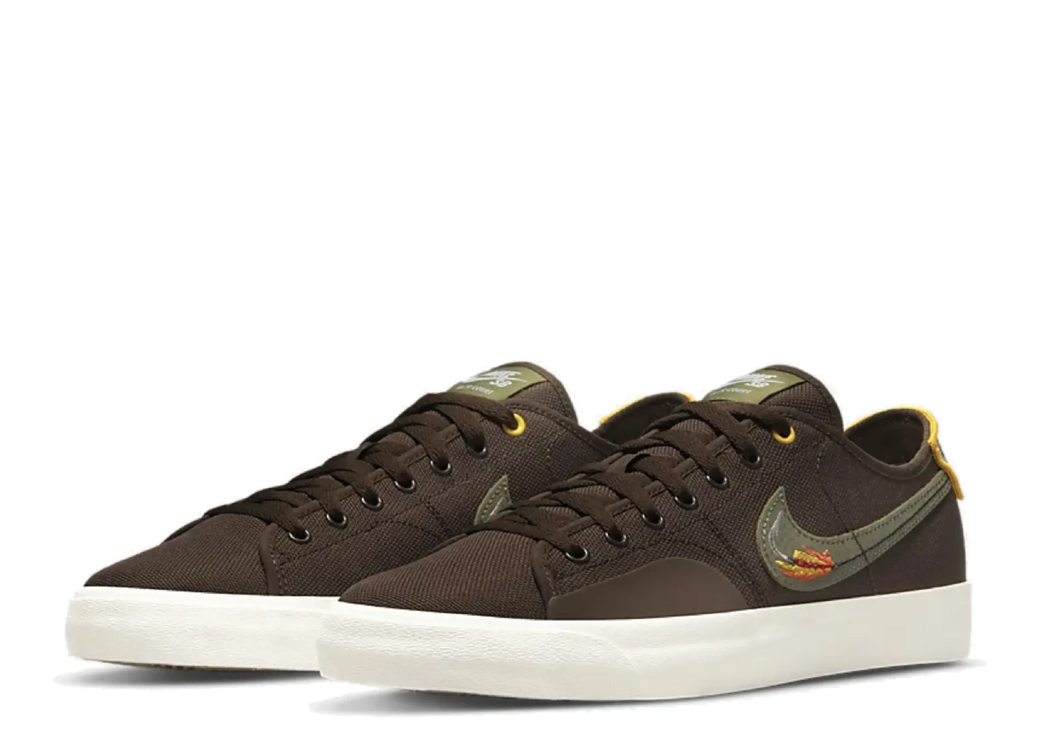 Nike SB Blazer Court Daan Van Der Linden Baroque Brown - photo 2