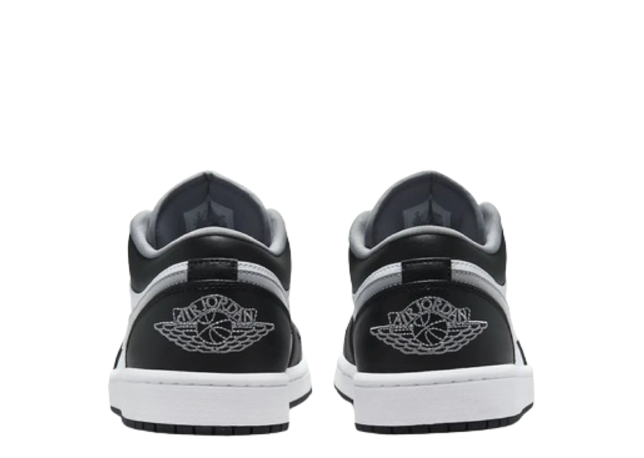 Air Jordan 1 Low Black White Grey - photo 3