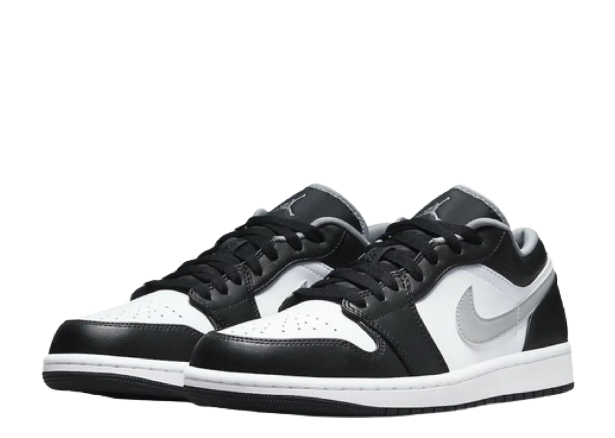 Air Jordan 1 Low Black White Grey - photo 2