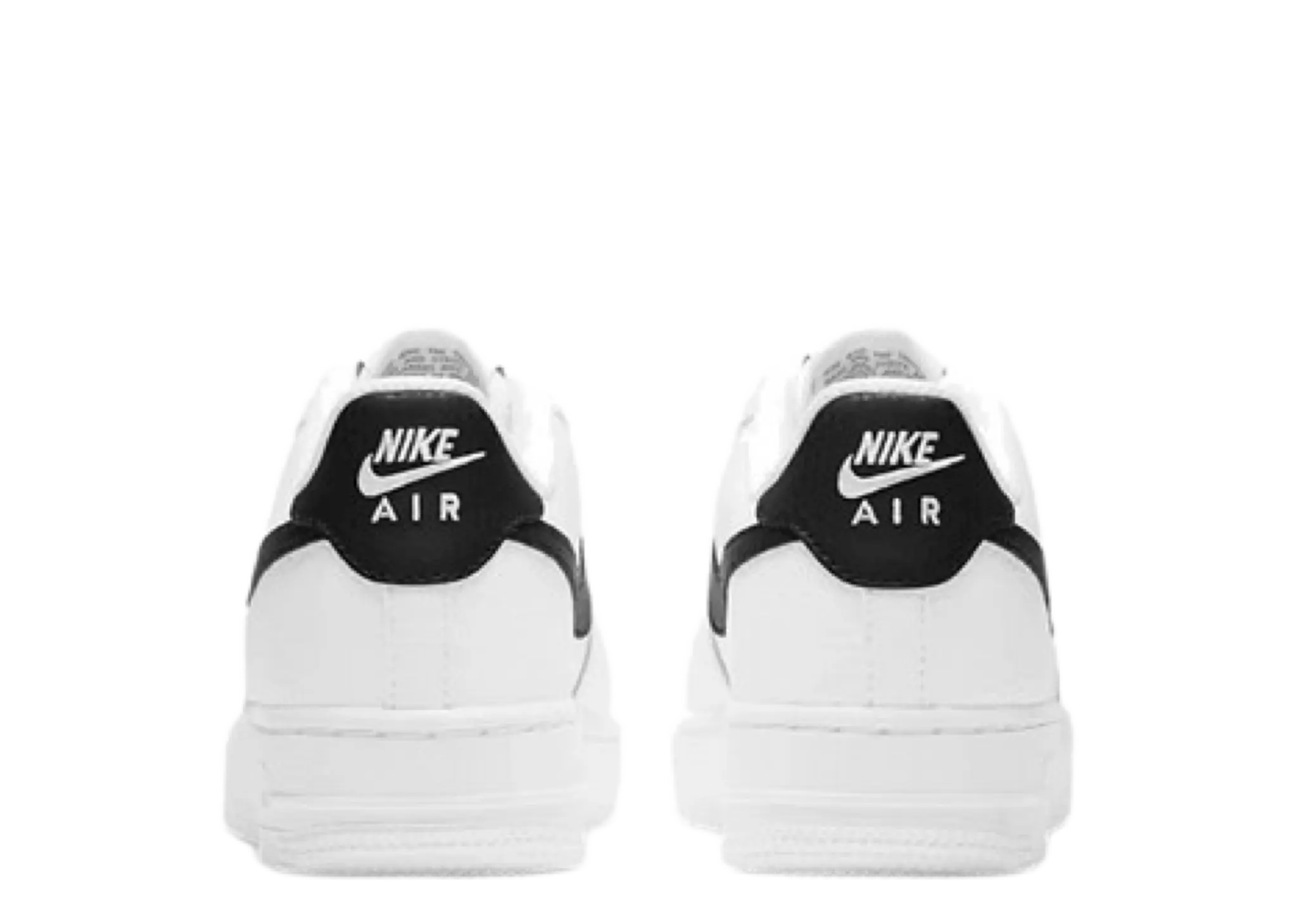 Nike Air Force 1 Low White Black (Grade School) - photo 3