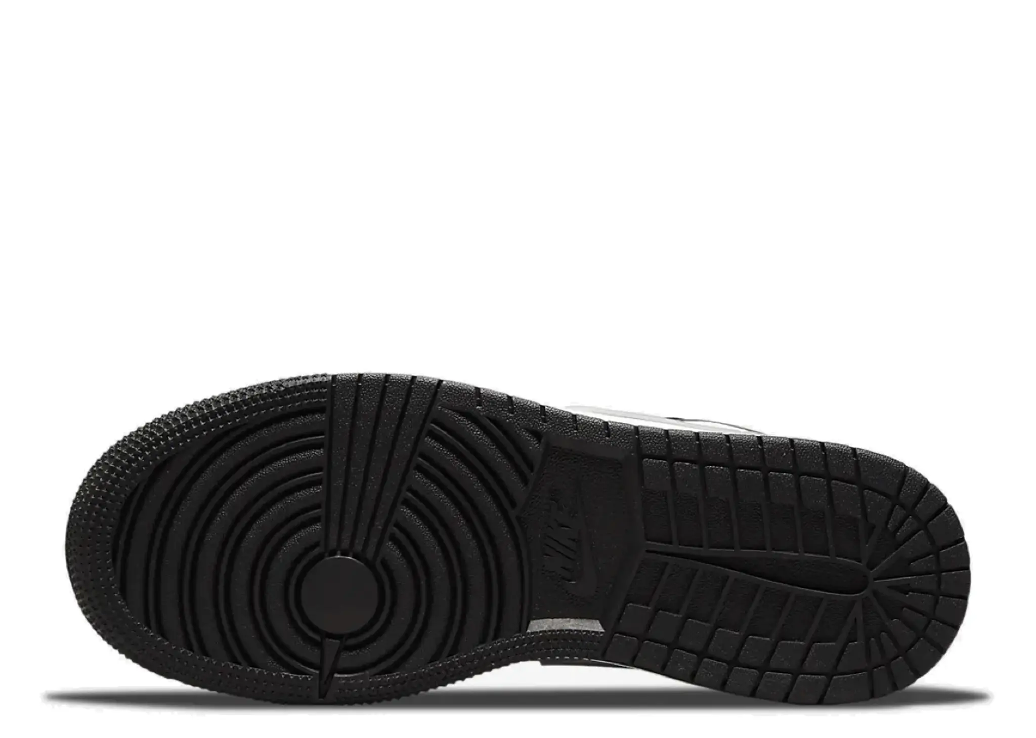 Air Jordan 1 Low Black White Grey (Grade School) - photo 4