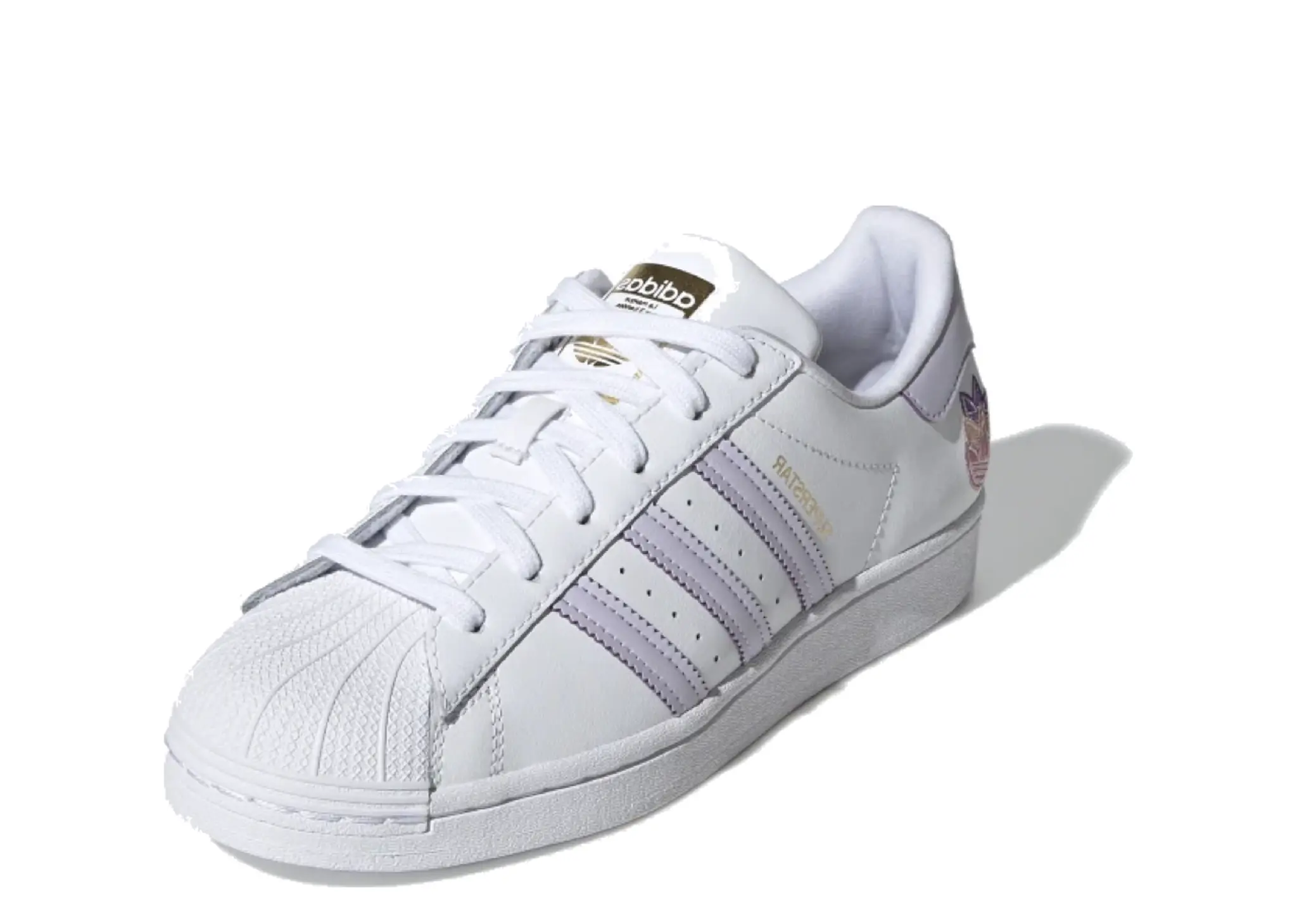 Adidas Superstar Trefoil White Purple Tint (Women's) - photo 2