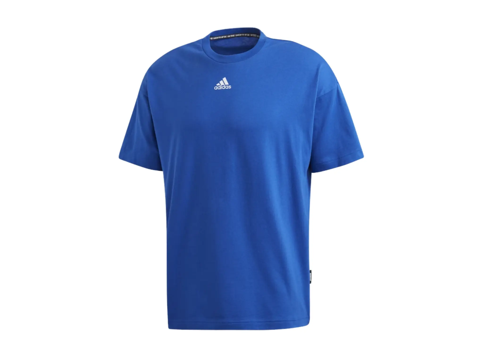 Must Haves 3 Stripes Tee Royal Blue