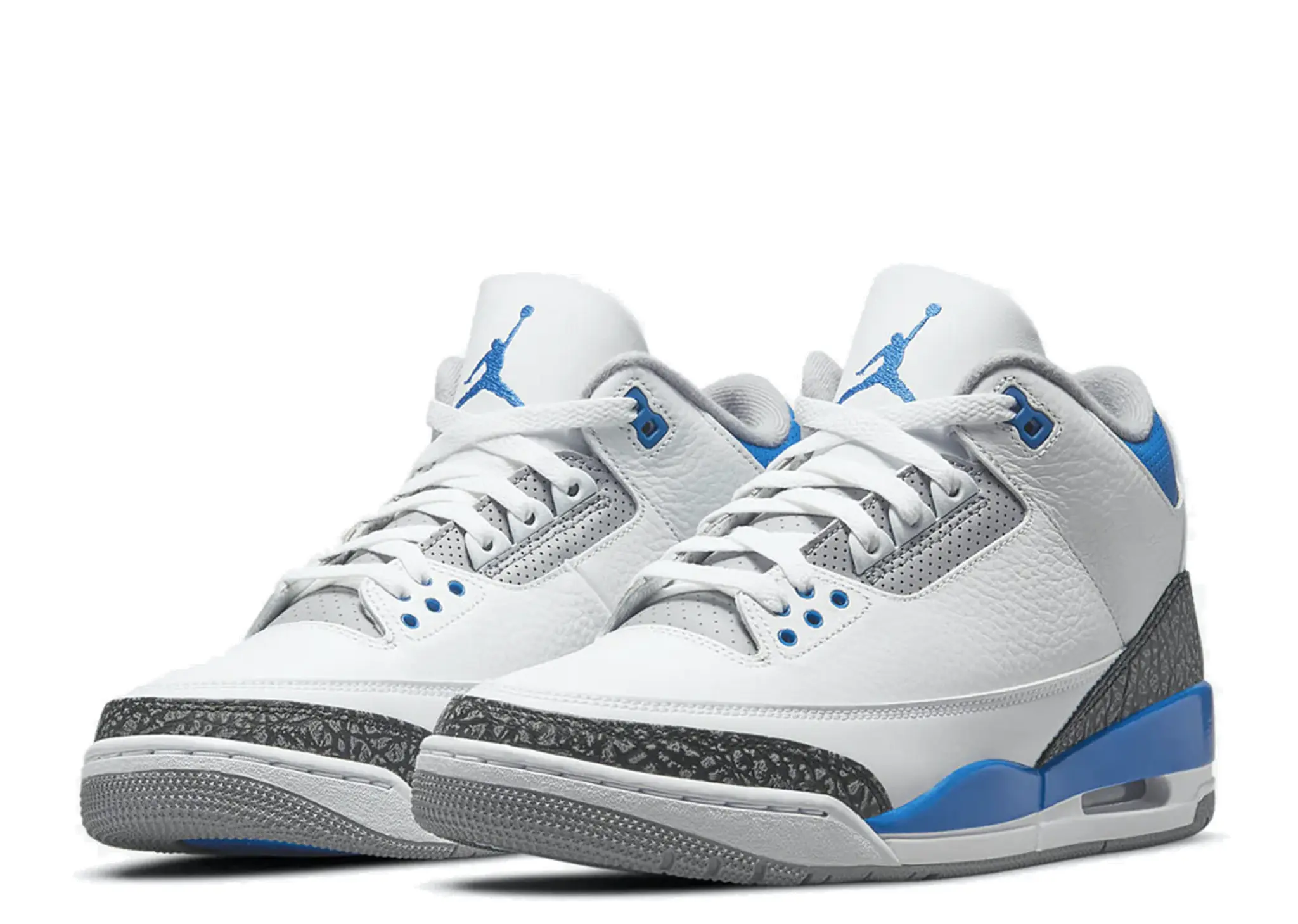 Air Jordan 3 Retro Racer Blue (Pre-School) - photo 2
