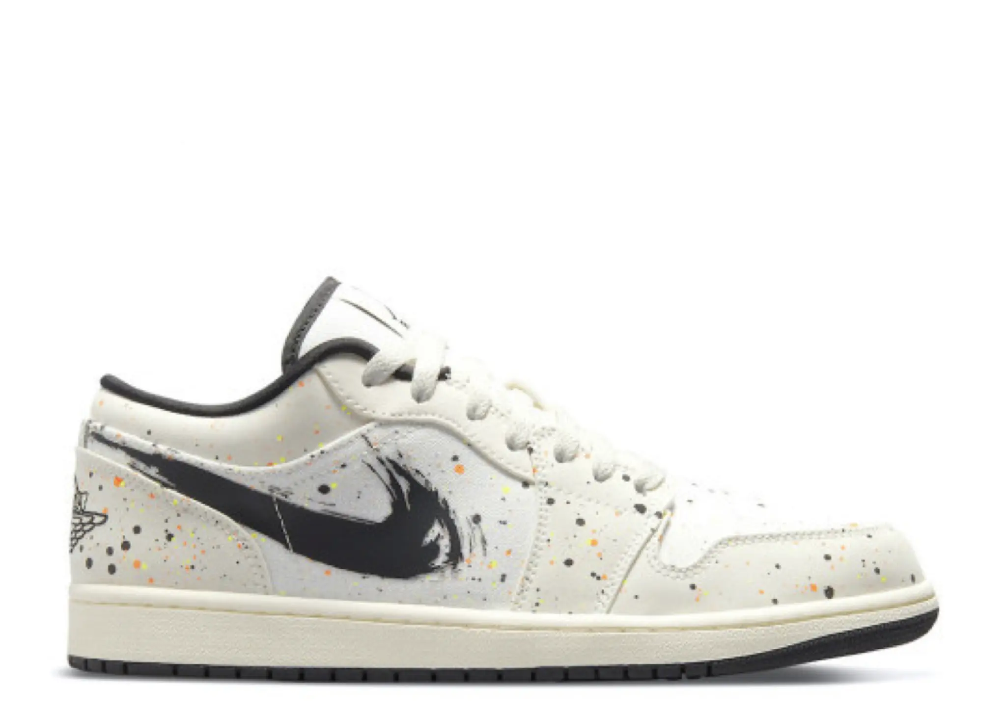 Air Jordan 1 Low Brushstroke (Grade School)