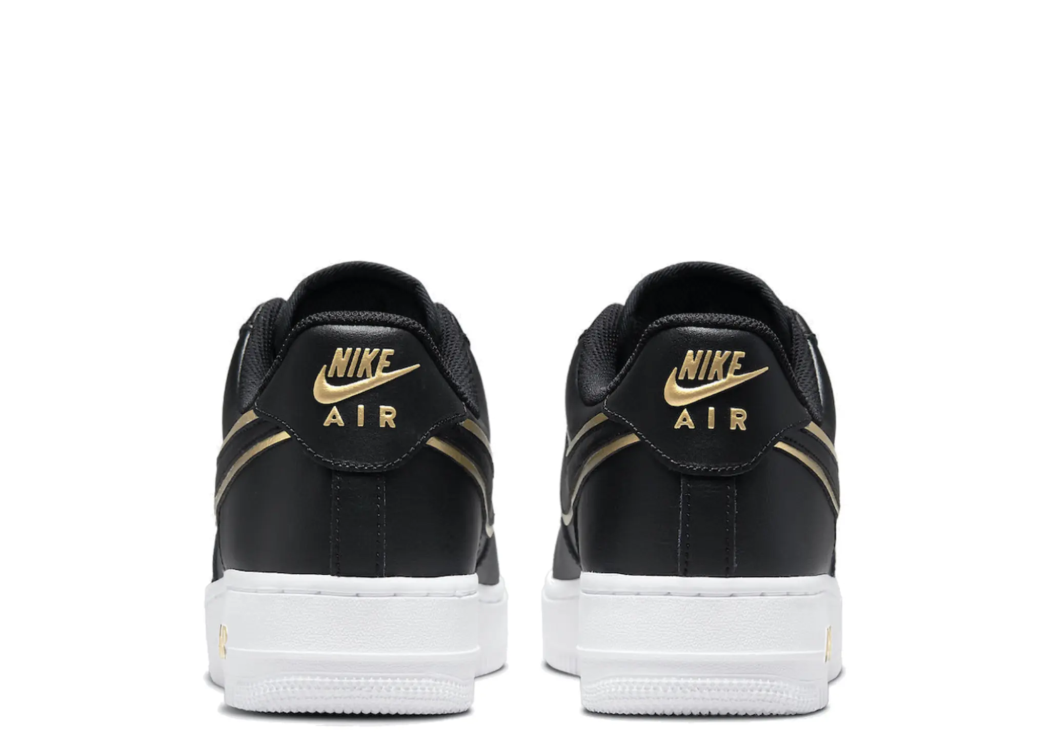 Nike Air Force 1 Low '07 LV8 Black Metallic Gold - photo 3
