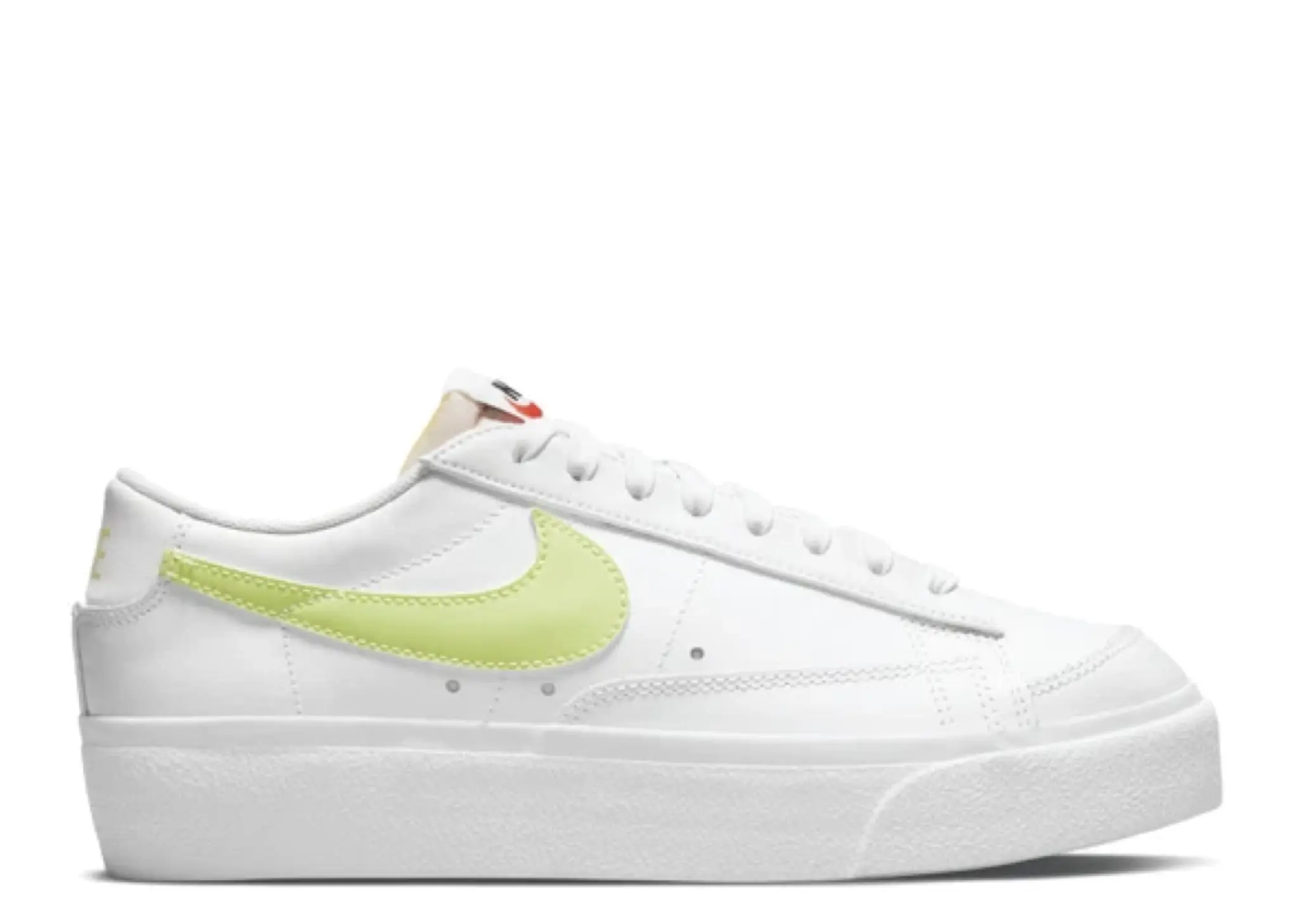 Nike Blazer Low Platform Triple White (Women's)