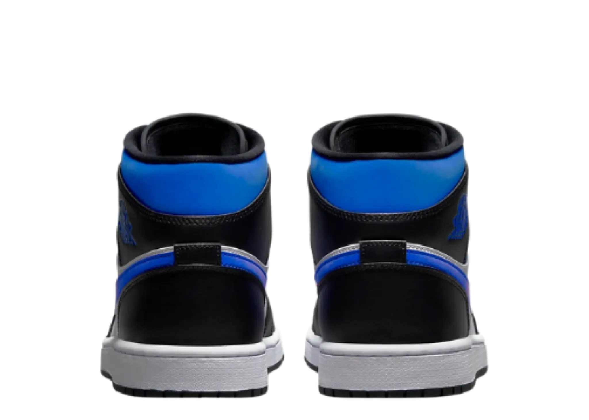 Air Jordan 1 Mid White Black Royal - photo 3