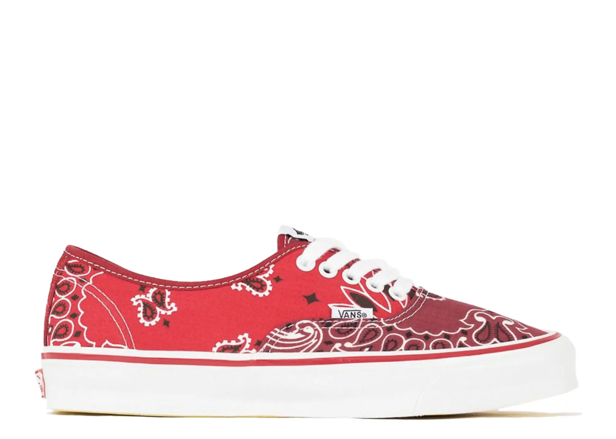 Vans Vault OG Authentic LX Bedwin & the Heartbreakers Red Paisley