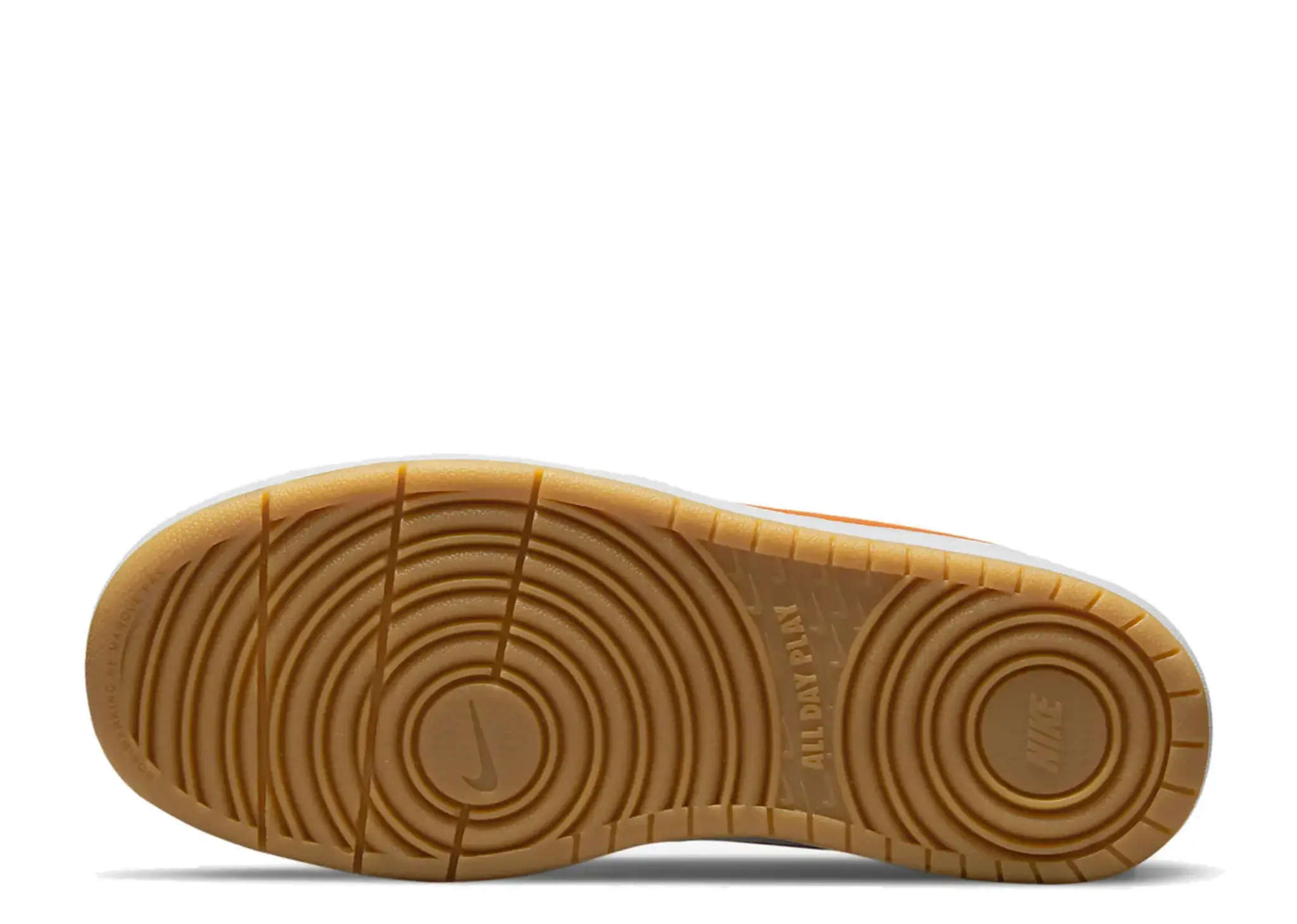 Nike Court Borough Low 2 White Orange (Grade School) - photo 4