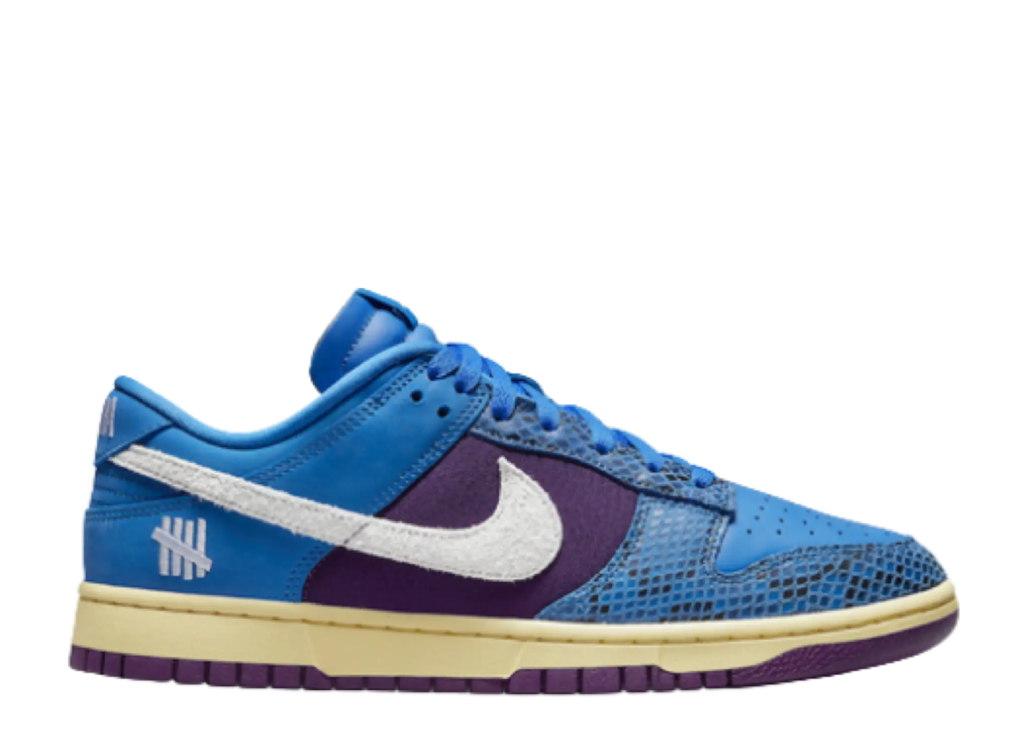 Nike Dunk Low Undefeated 5 On It Dunk vs. AF1