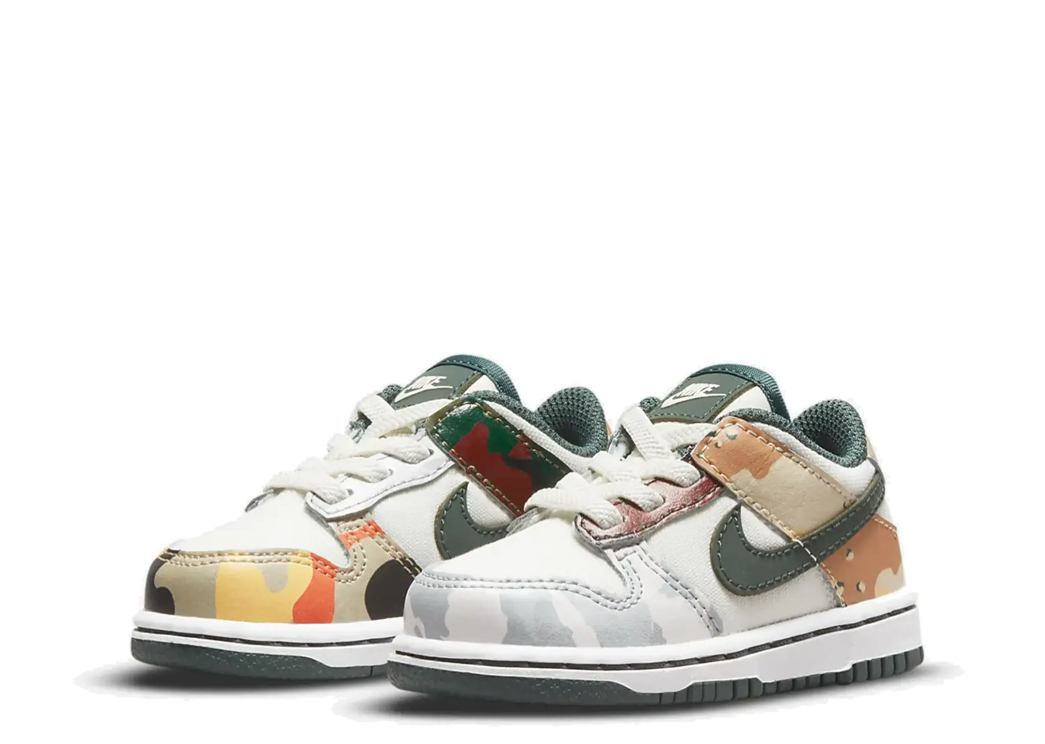 Nike Dunk Low Sail Multi-Camo (Toddler) - photo 2
