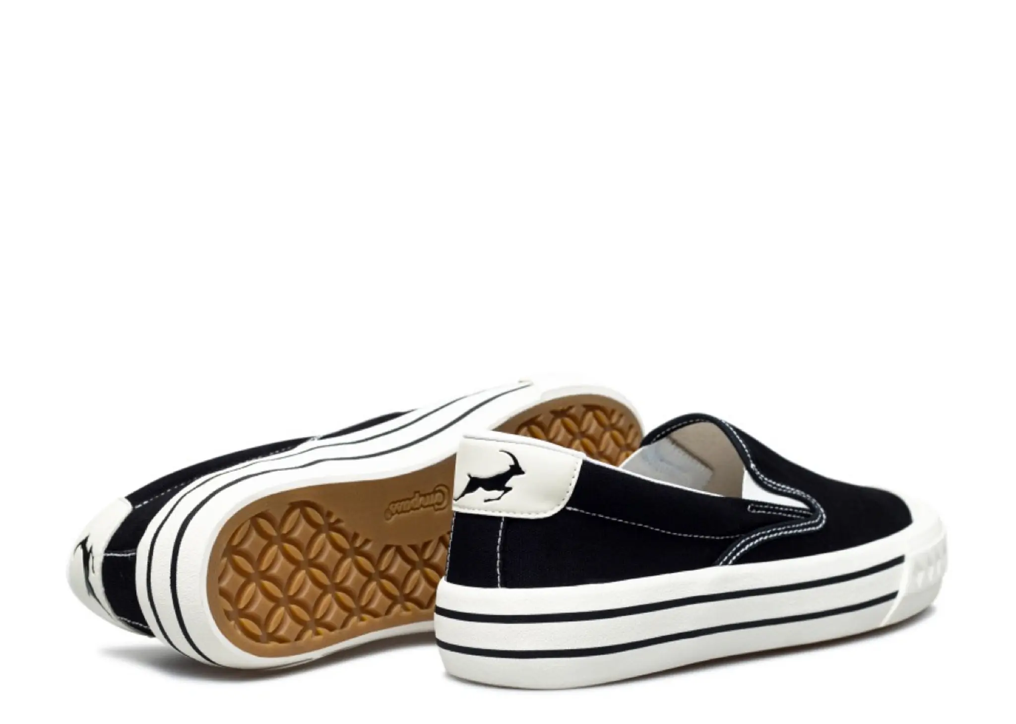 Compass Retrograde Slip On Black White - photo 3