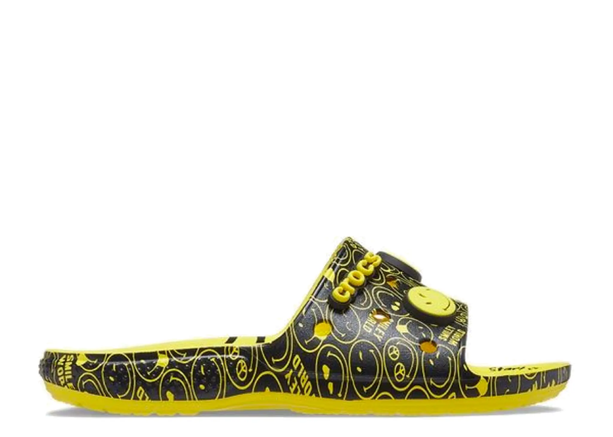Crocs Classic Smiley Slide