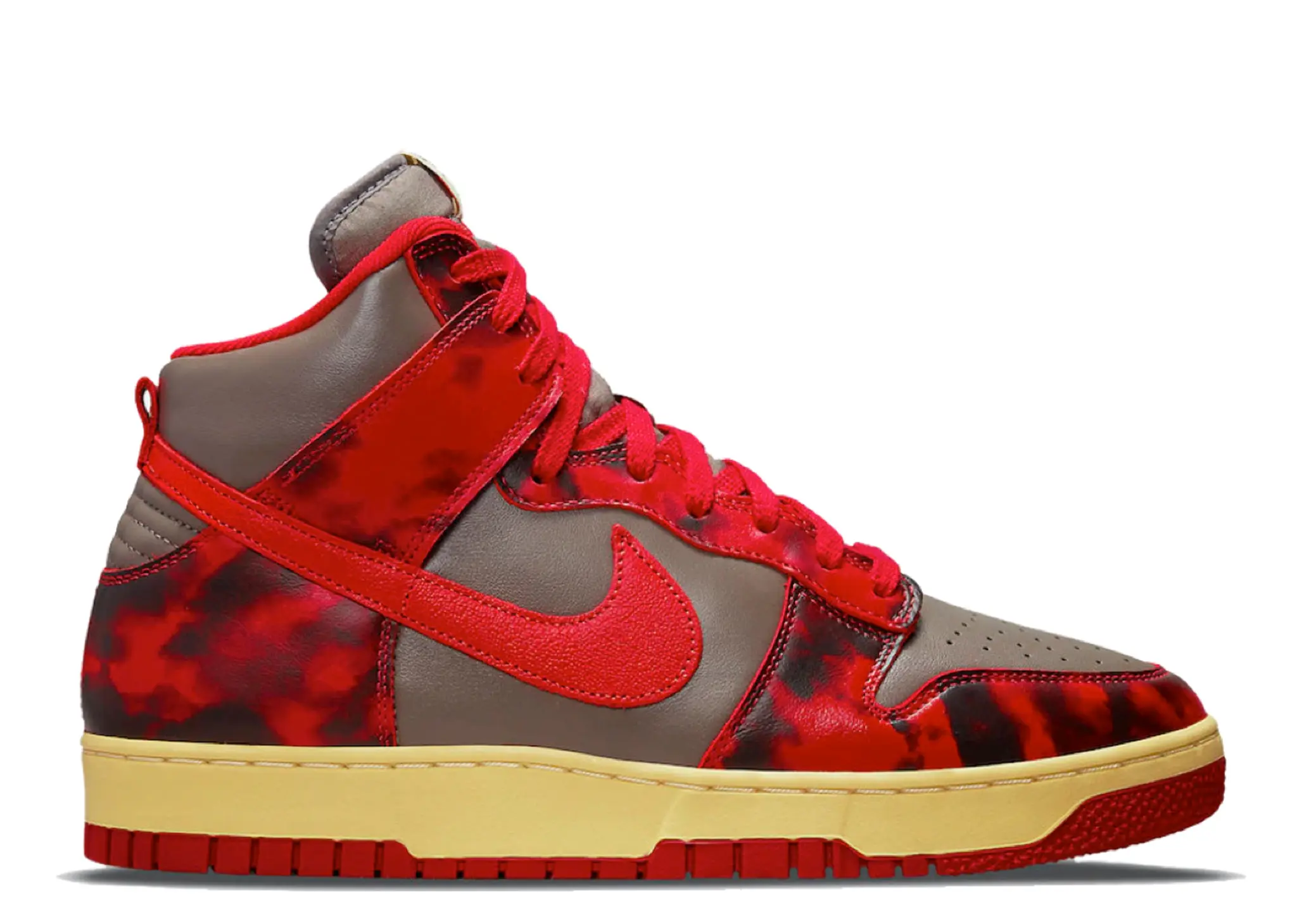 Nike Dunk High 1985 Red Acid Wash