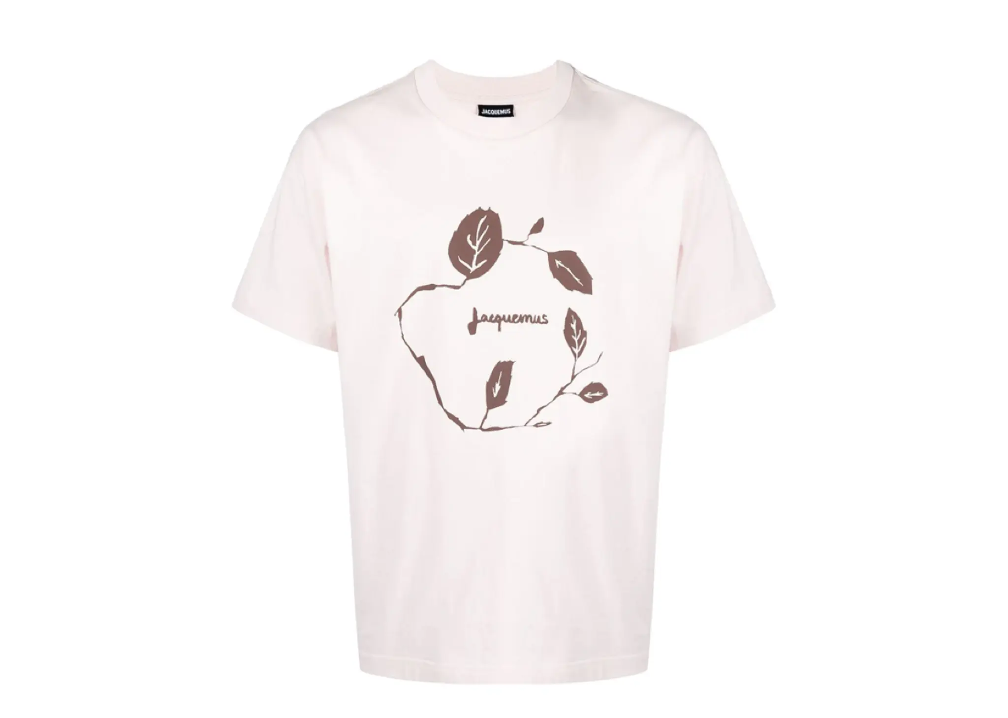 Jacquemus Graphic Print T-Shirt Pink