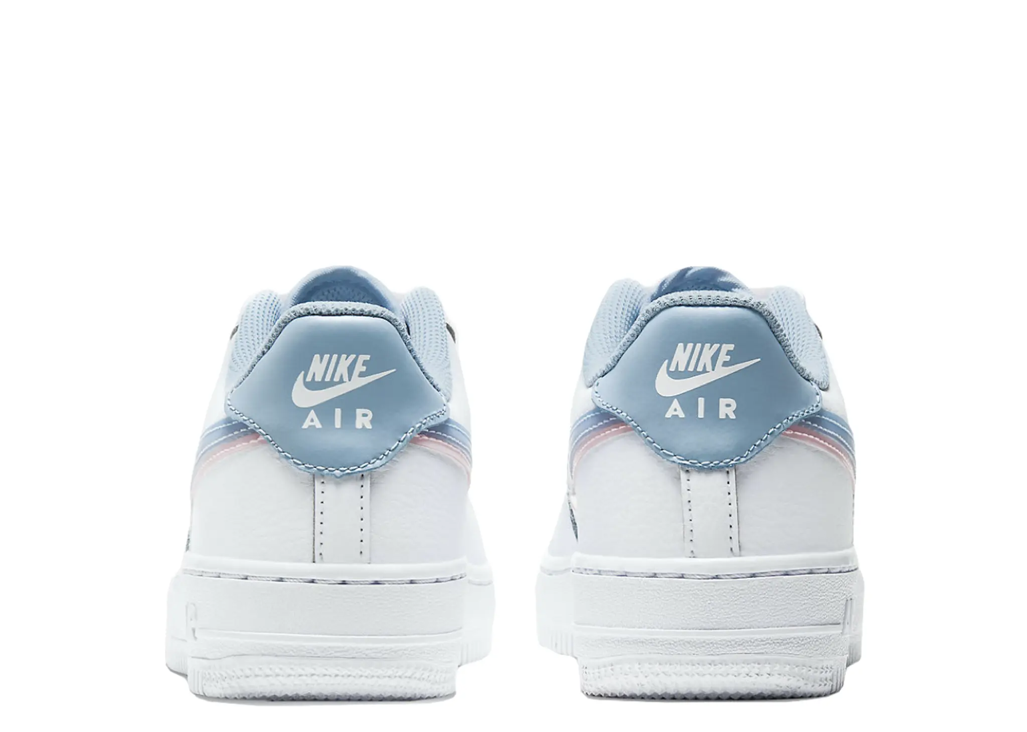 Nike Air Force 1 Low LV8 Double Swoosh Light Armory Blue (Grade School) - photo 3