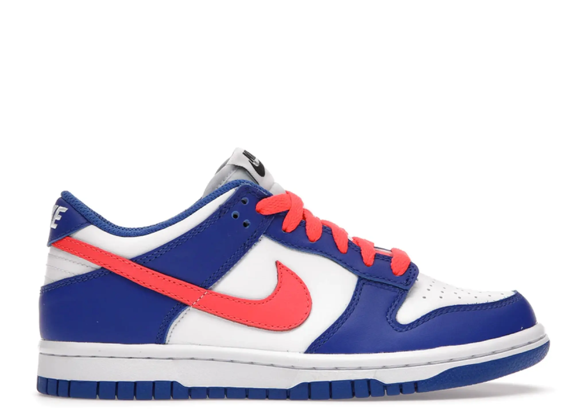 Nike Dunk Low Bright Crimson Game Royal (Grade School)