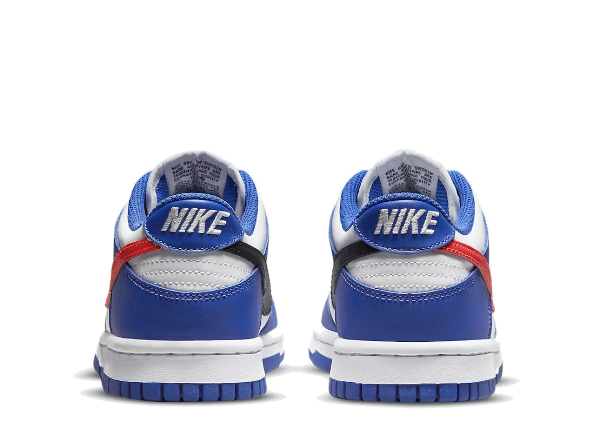 Nike Dunk Low Bright Crimson Game Royal (Grade School) - photo 3