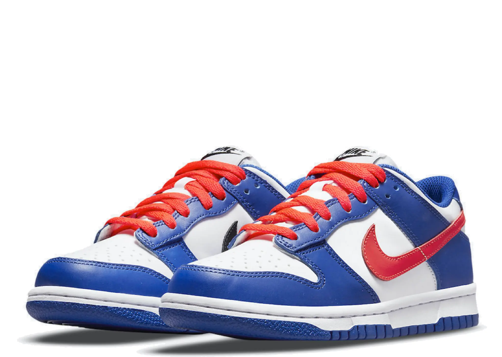 Nike Dunk Low Bright Crimson Game Royal (Grade School) - photo 2