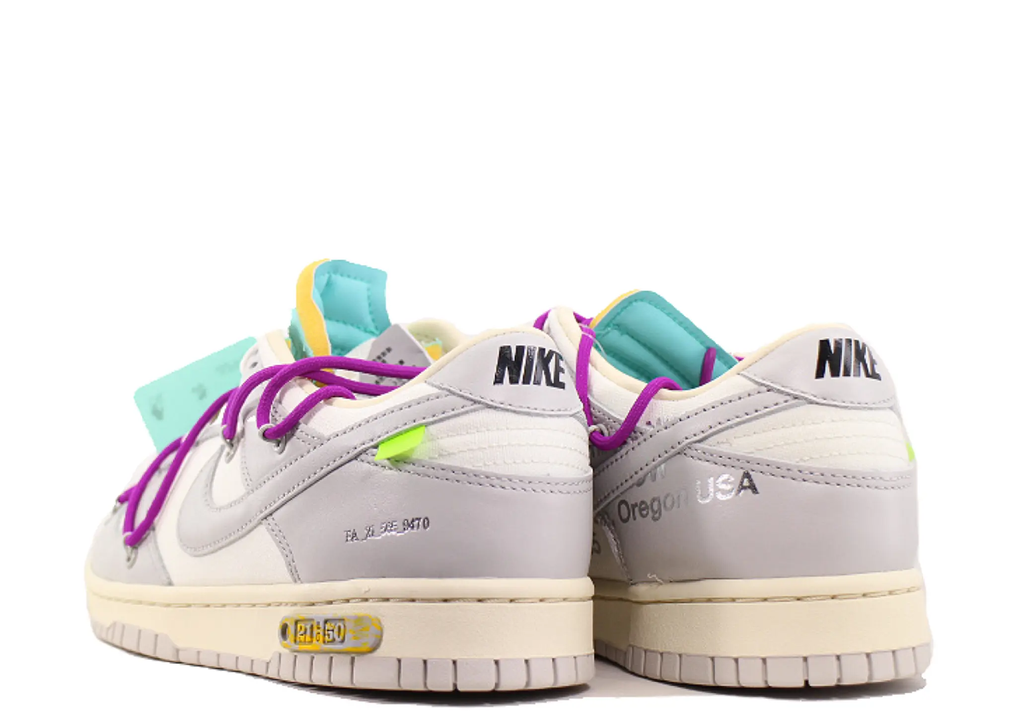 Nike Dunk Low Off-White Lot 21 - photo 3
