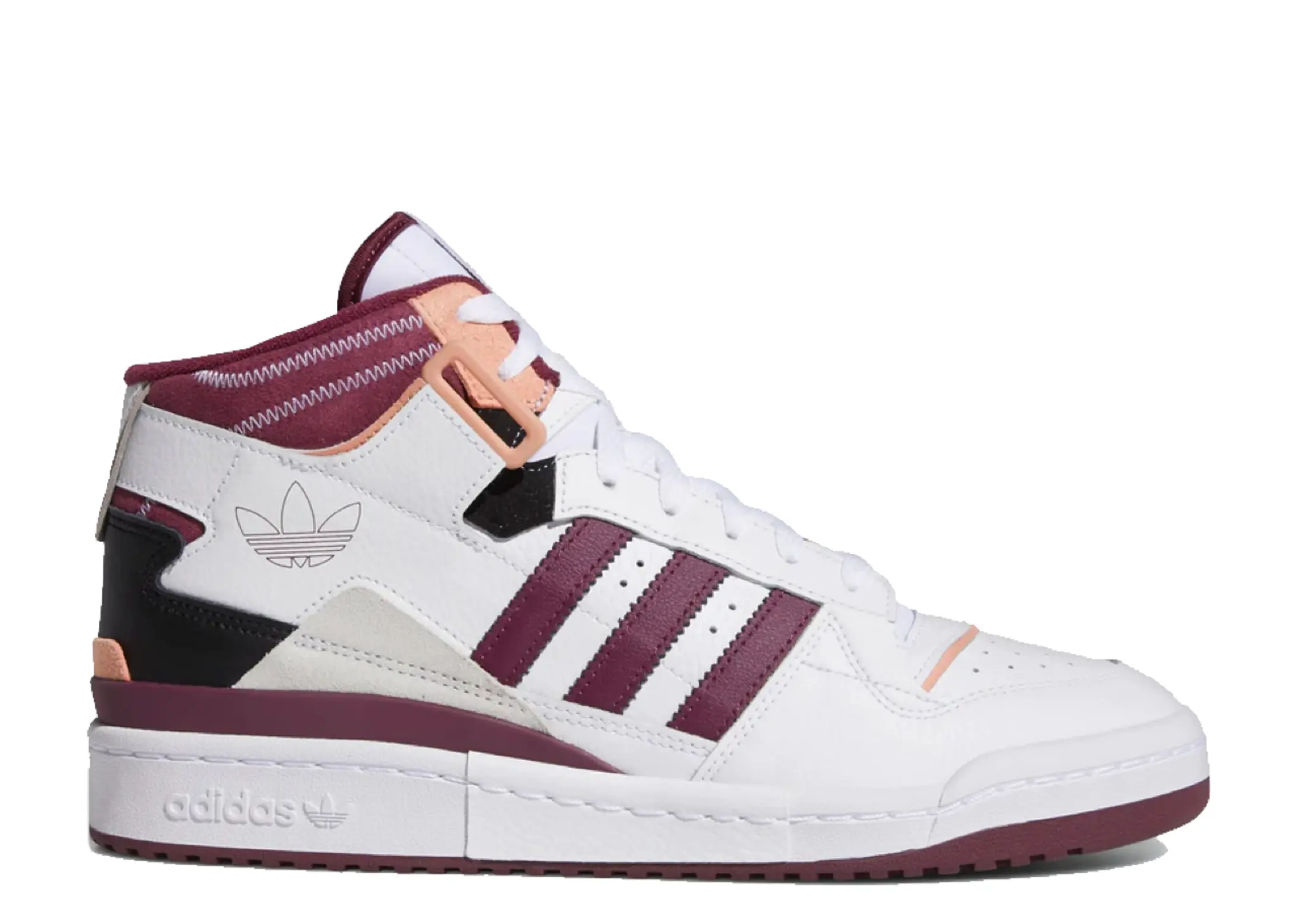Adidas Forum Exhibit High White Crimson Blush
