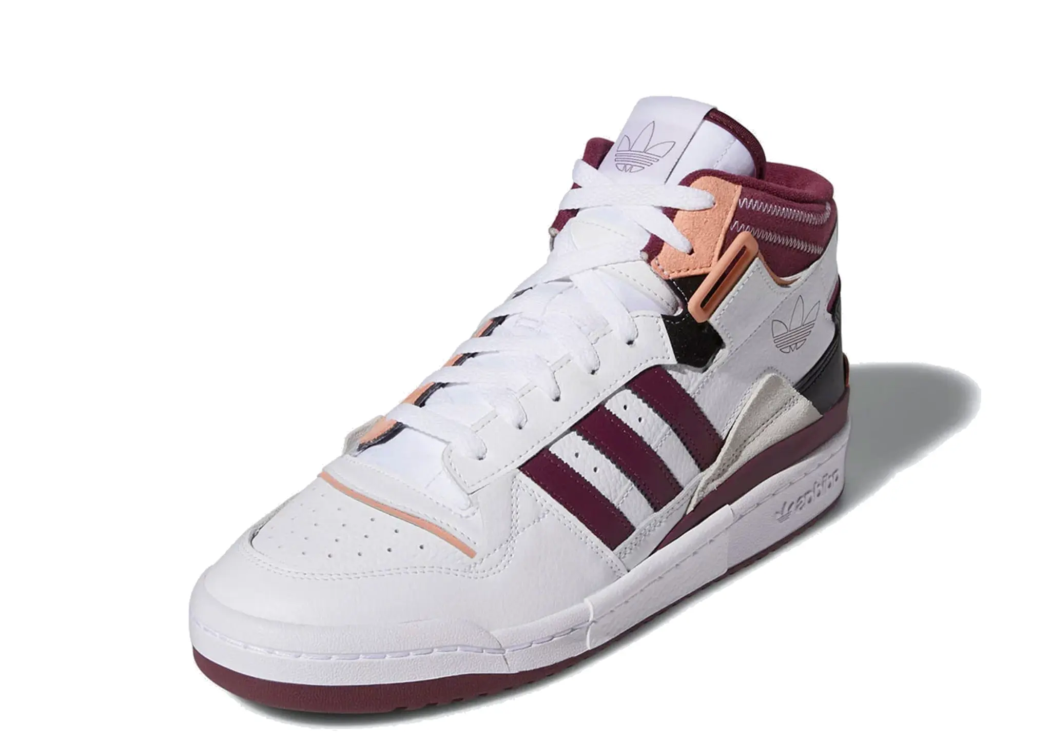 Adidas Forum Exhibit High White Crimson Blush - photo 2