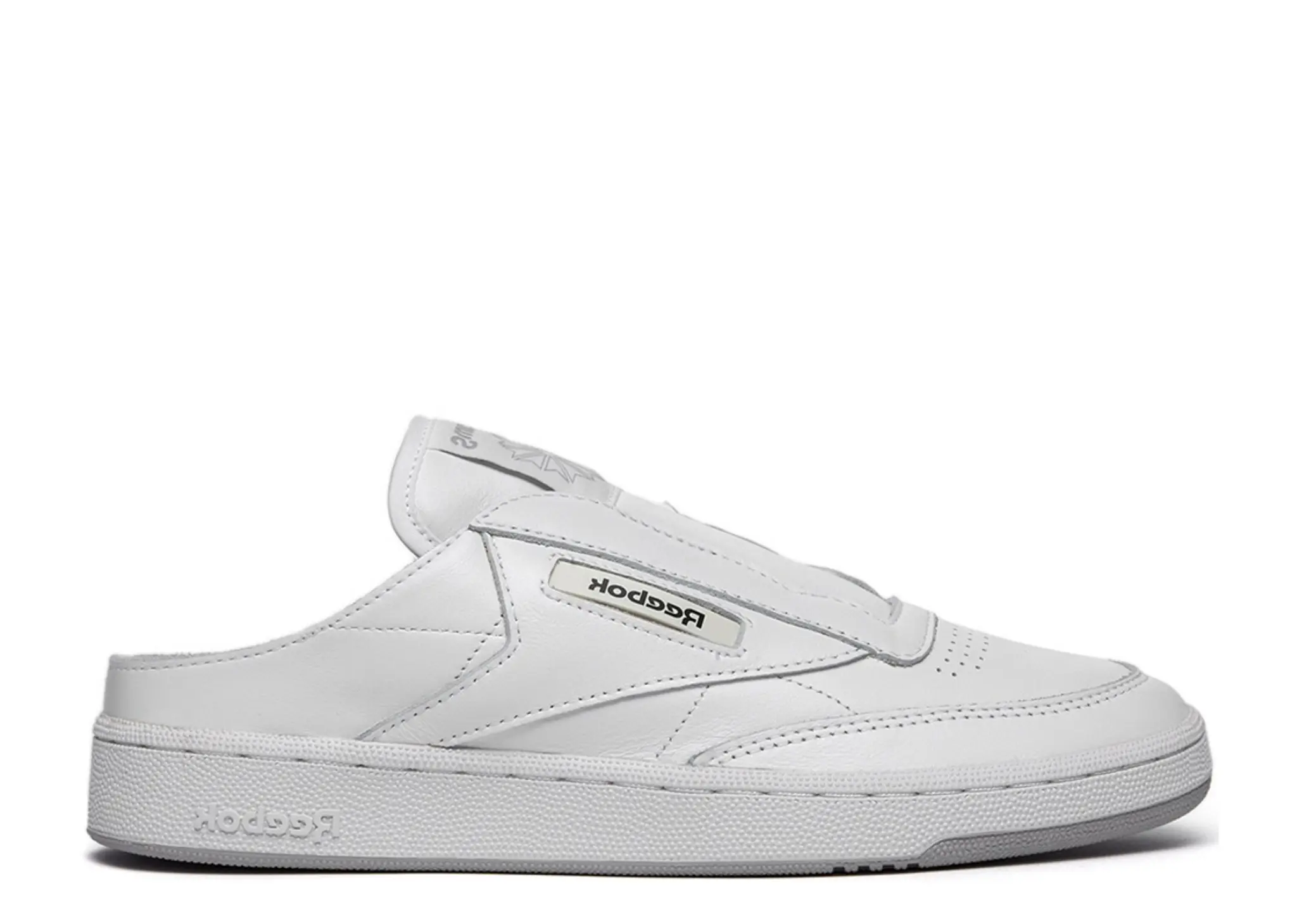Reebok Club C Laceless Mule Beams White