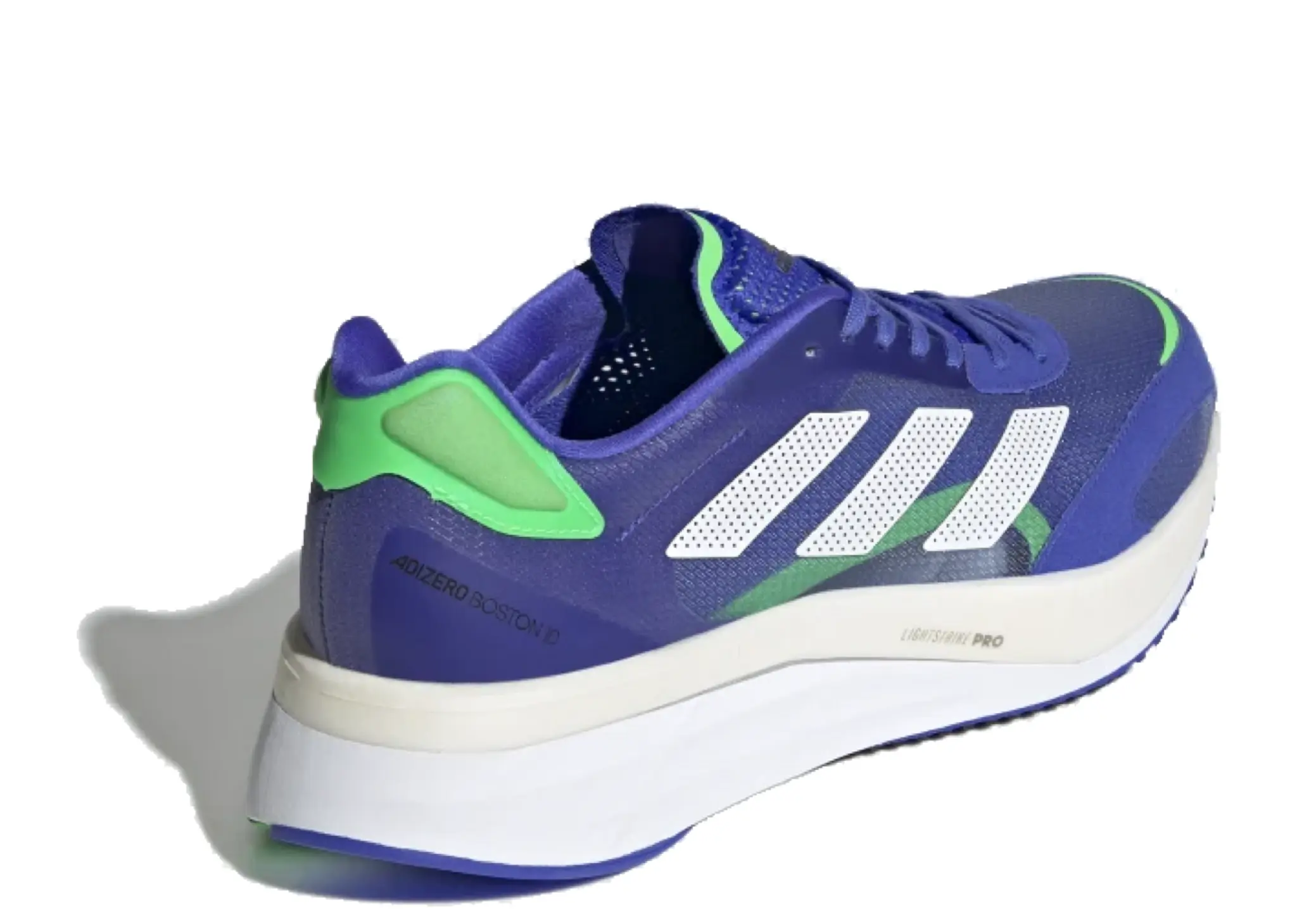Adidas Adizero Boston 10 Sonic Ink Screaming Green - photo 3
