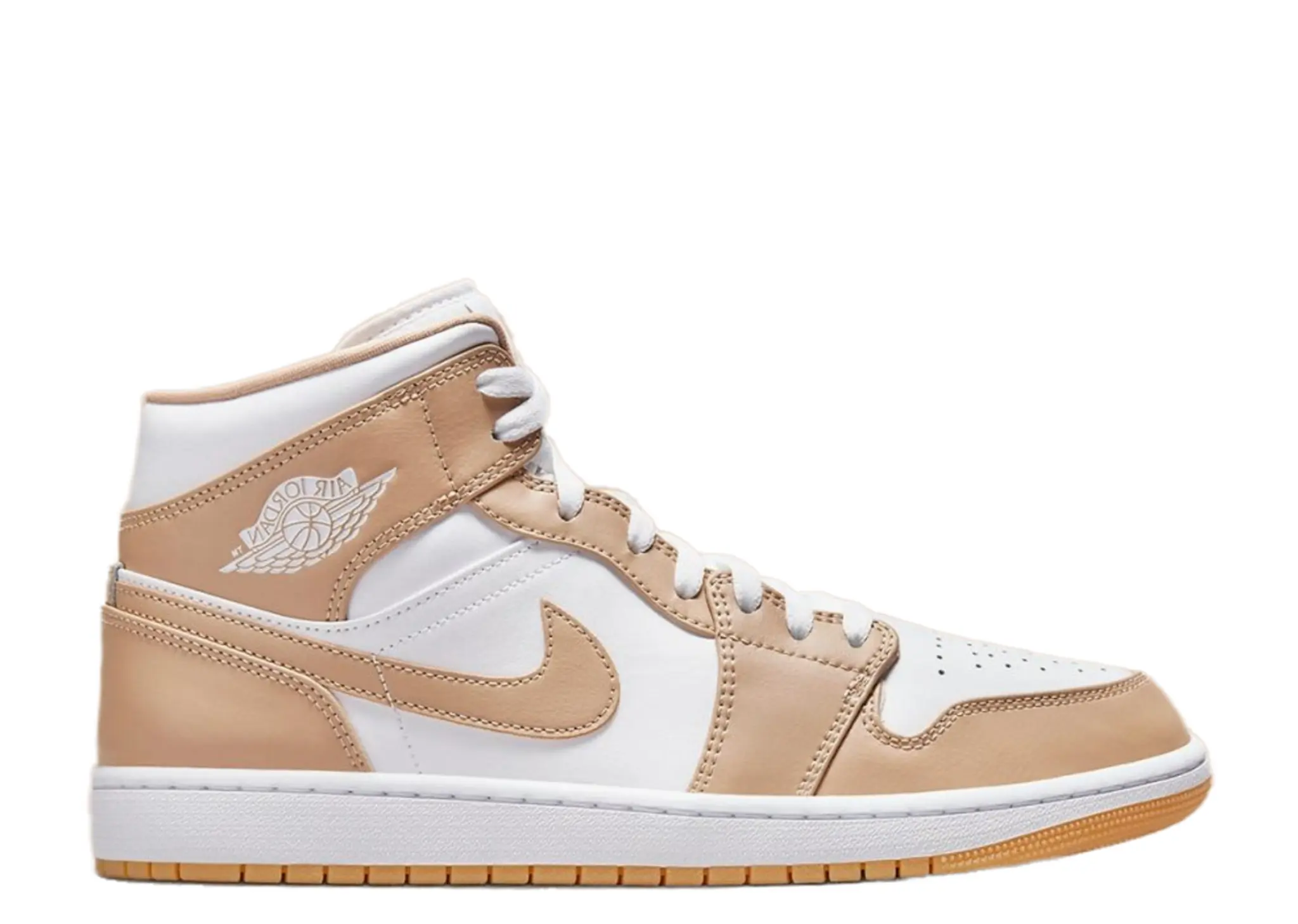 Air Jordan 1 Mid Tan Gum