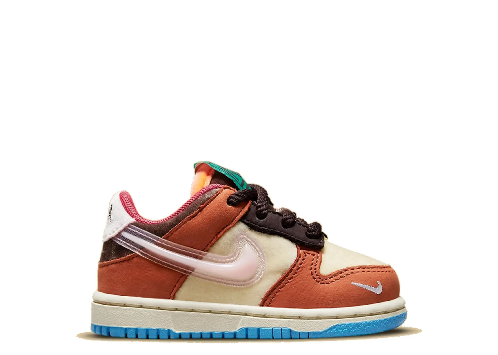 Nike Dunk Low Social Status Free Lunch Chocolate Milk (Toddler)