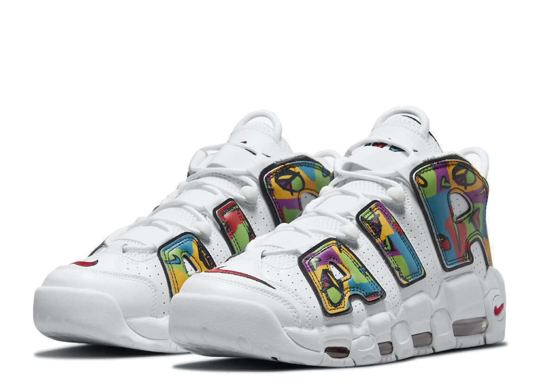 Nike Air More Uptempo Peace, Love, Swoosh (Grade School) - photo 2