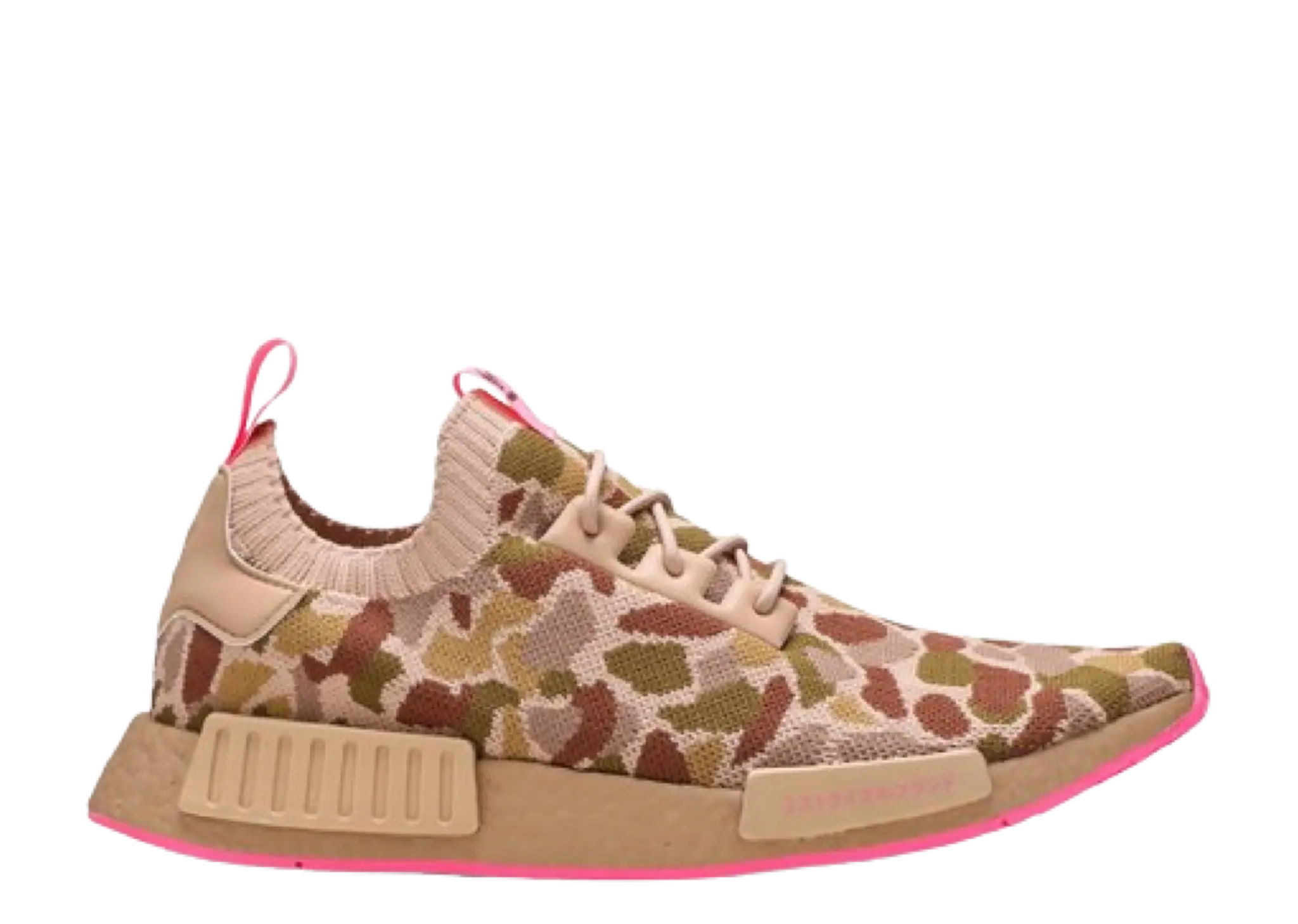 Adidas NMD R1 Primeknit Duck Camo Pink