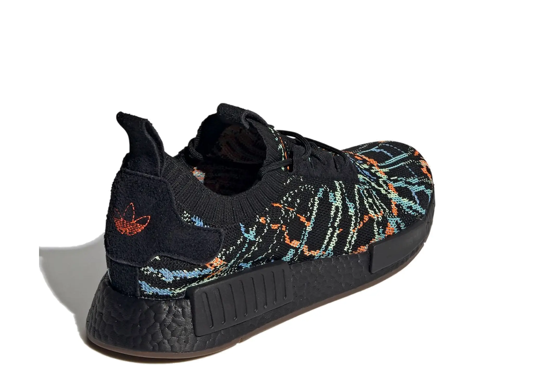Adidas NMD R1 Primeknit Black Glitch - photo 3