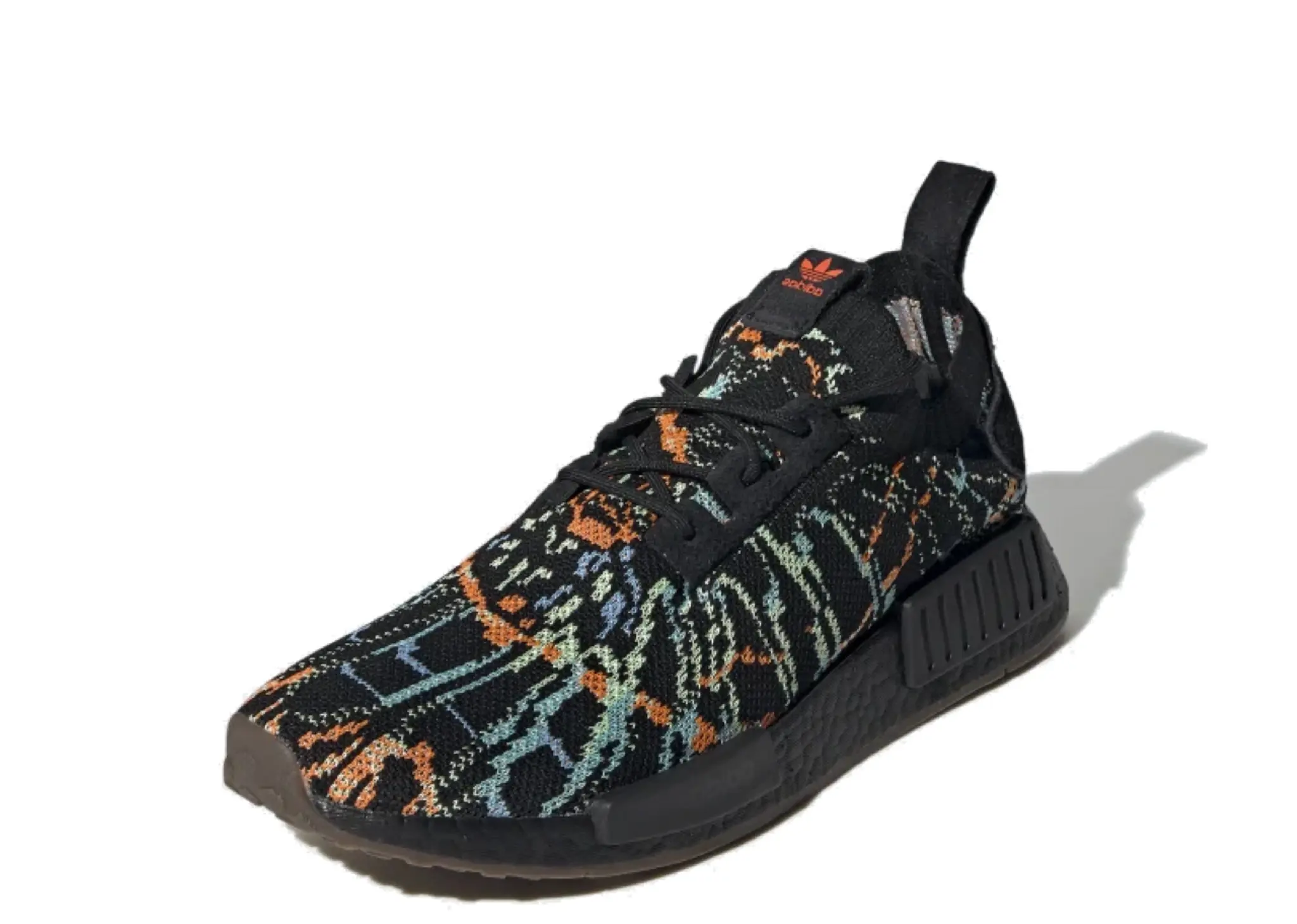 Adidas NMD R1 Primeknit Black Glitch - photo 2