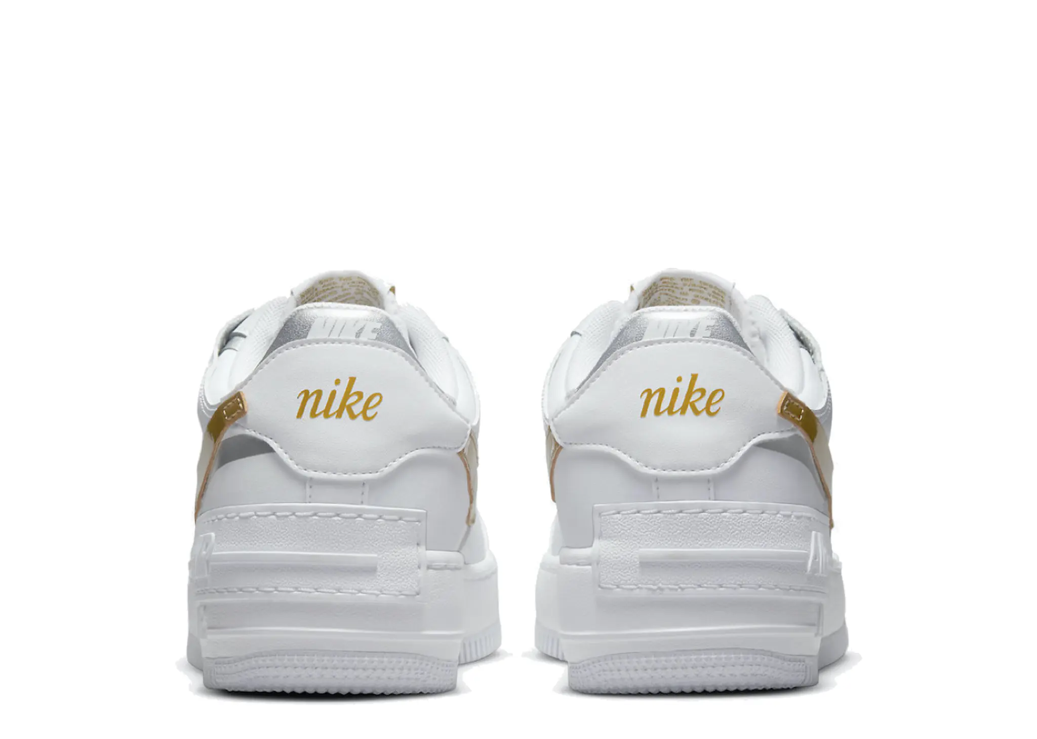 Nike Air Force 1 Shadow White Gold (Women's) - photo 3