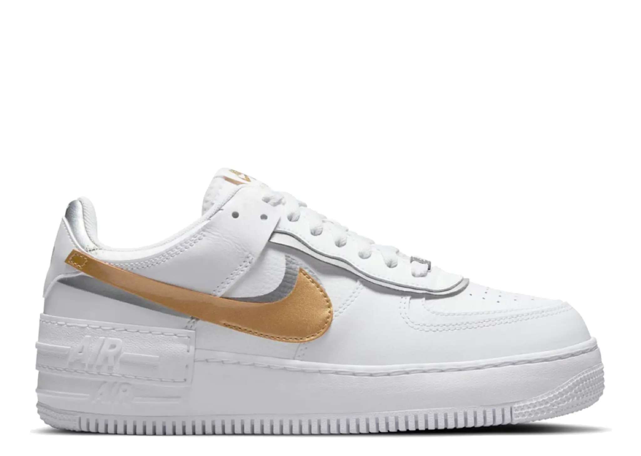 Nike Air Force 1 Shadow White Gold (Women's)
