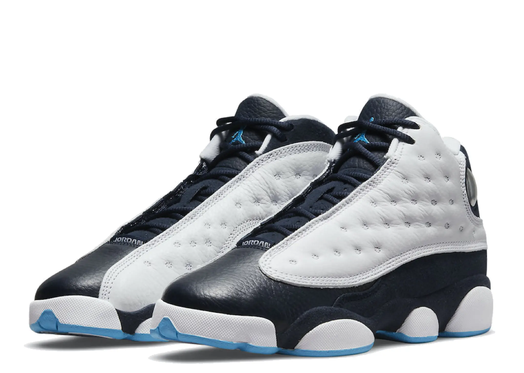 Air Jordan 13 Retro Obsidian Powder Blue White (Grade School) - photo 2