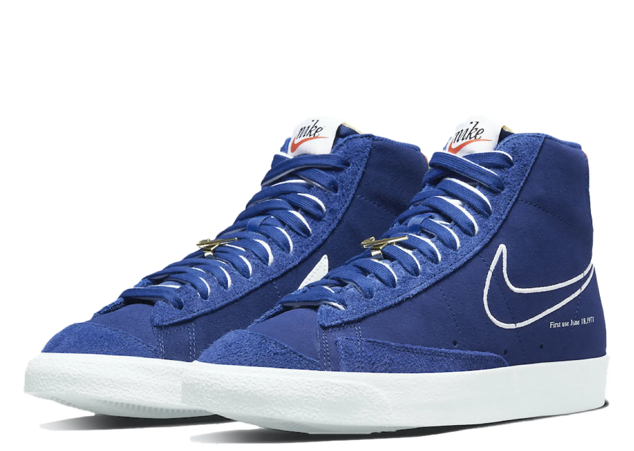 Nike Blazer Mid '77 First Use Deep Royal Blue - photo 2